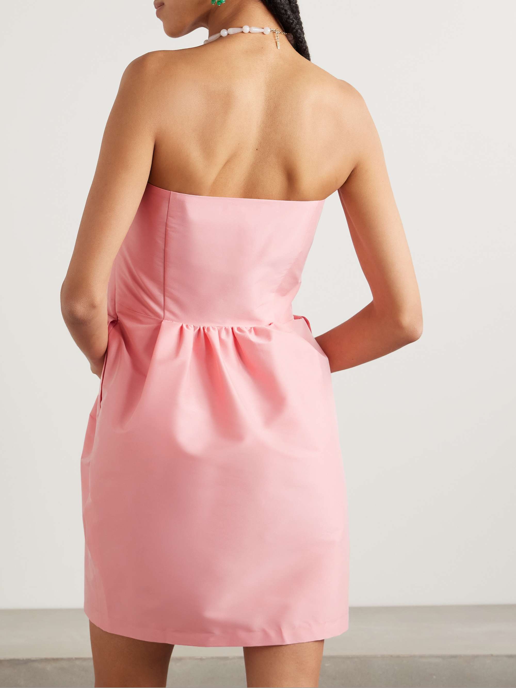 Lena embellished taffeta mini dress view