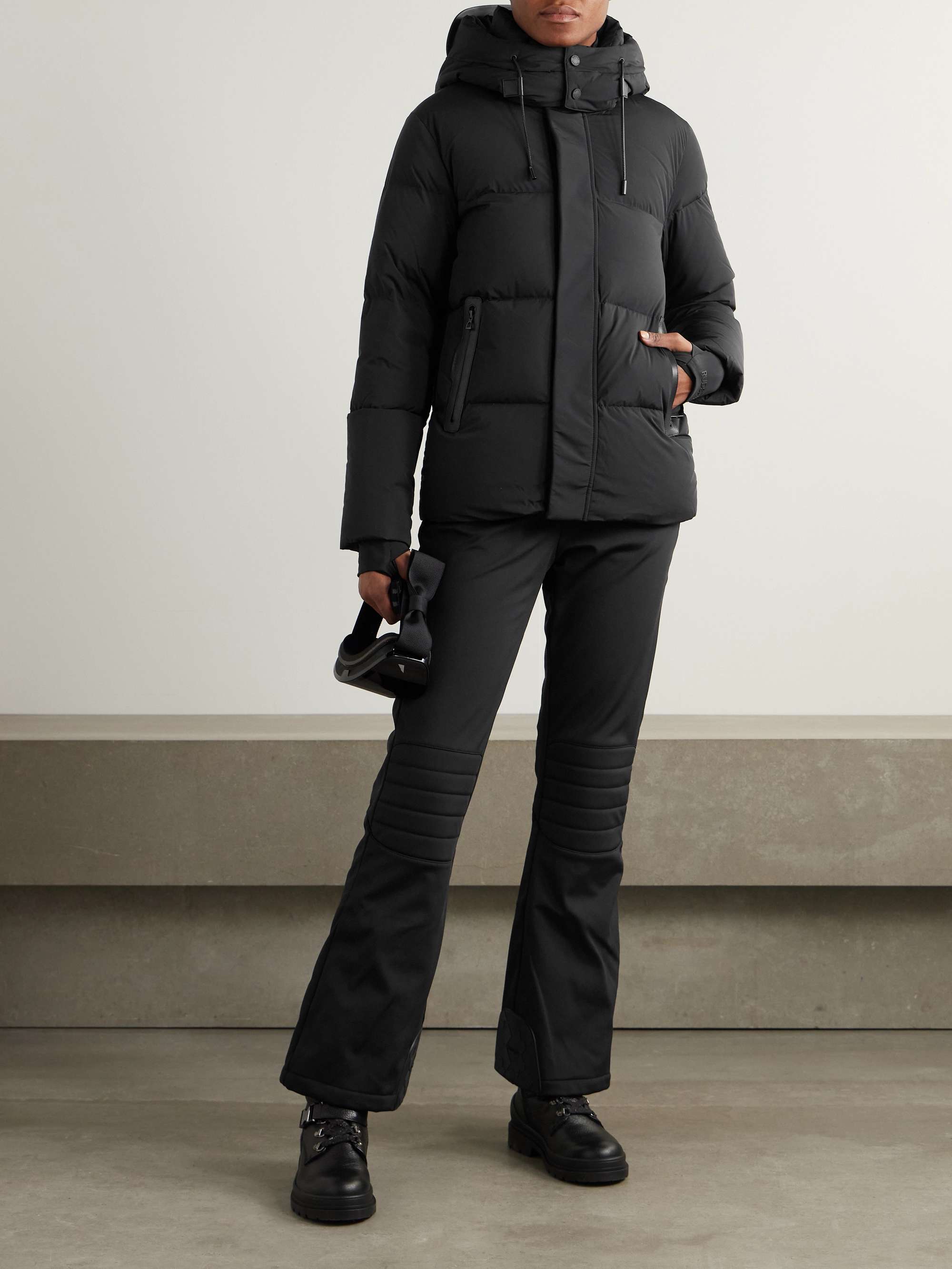 Joon quilted shell down jacket view