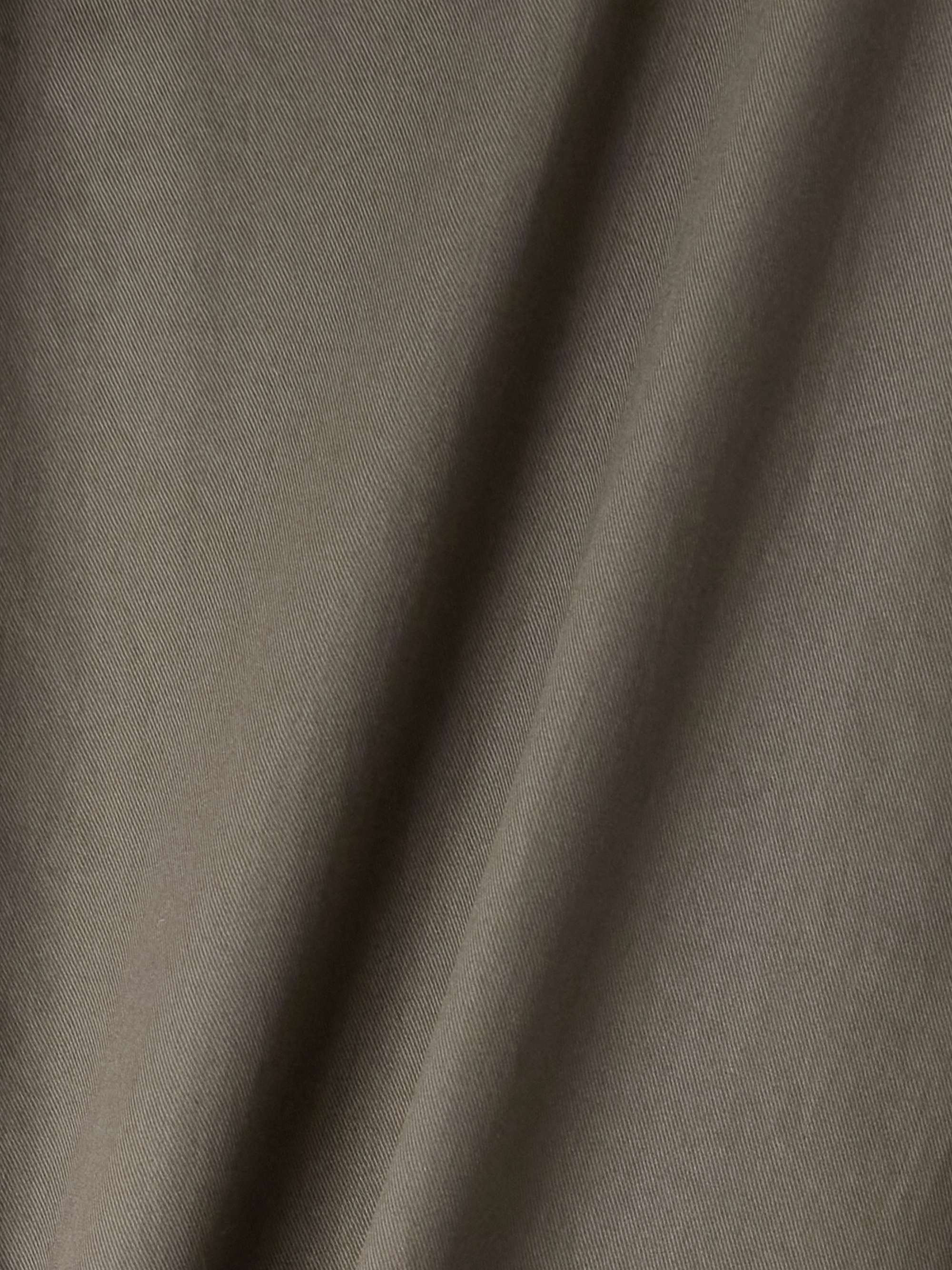 Giulia pleated cotton-poplin midi shirt dress view