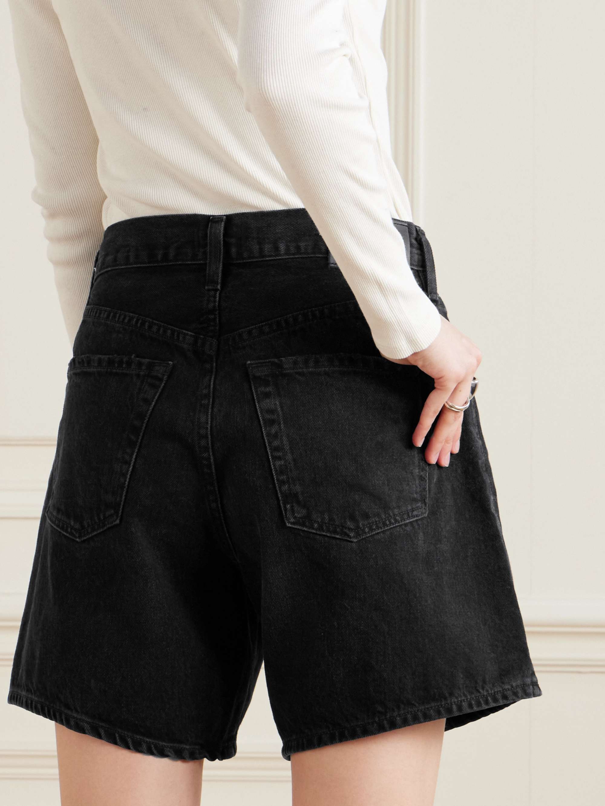 Brynn denim shorts view