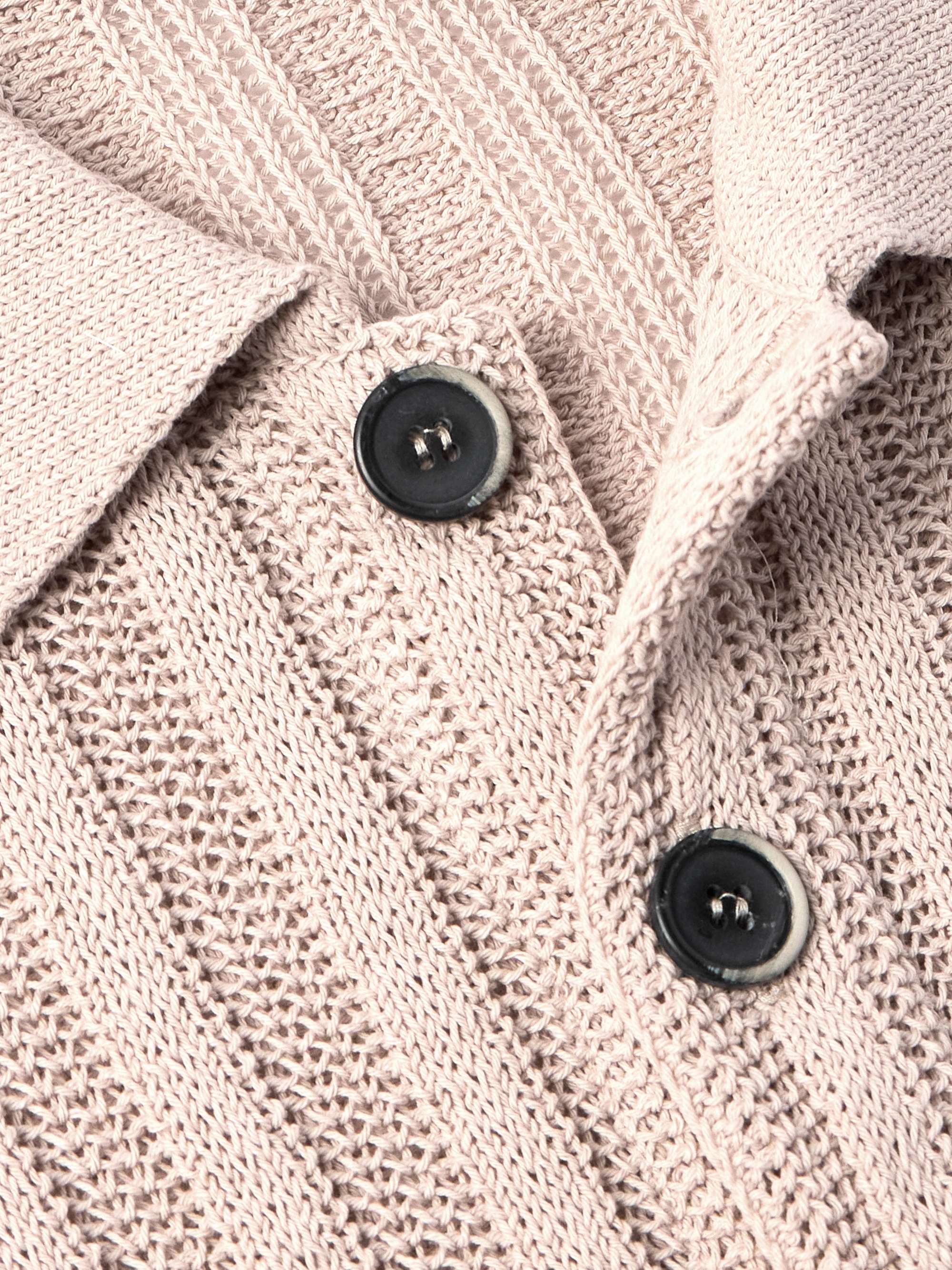 Ribbed Linen and Cotton-Blend Shirt view