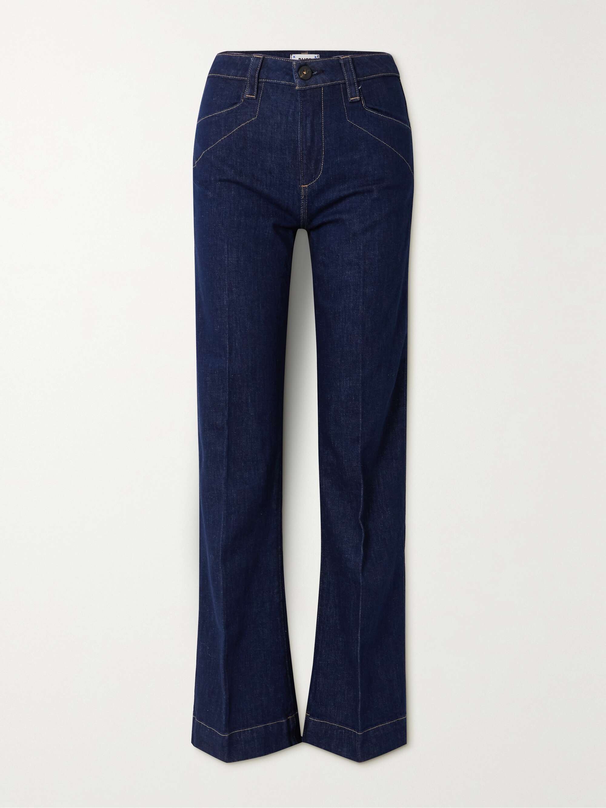 Leenah high-rise wide-leg jeans hero visual