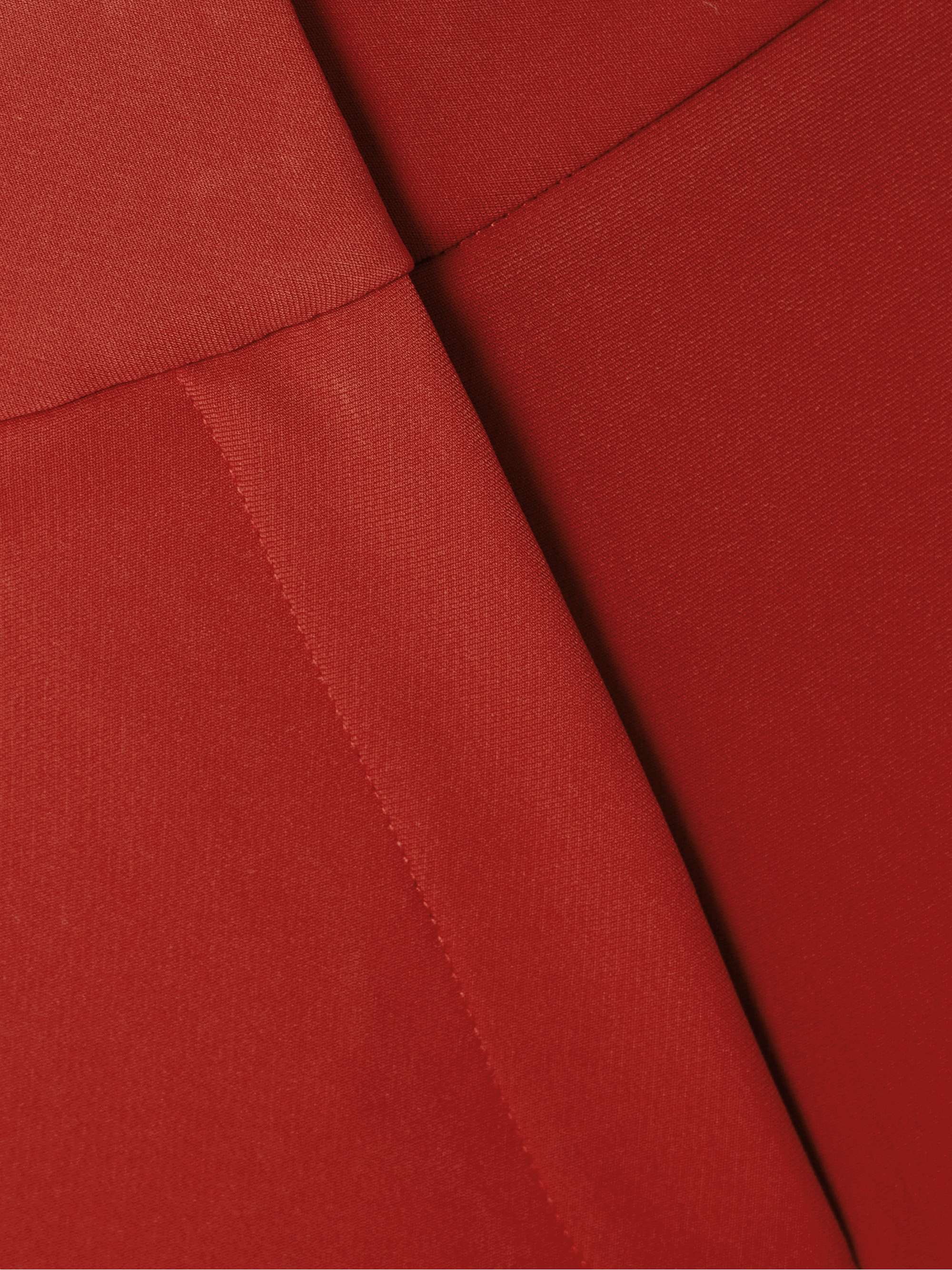 Lebone pleated crepe straight-leg pants view