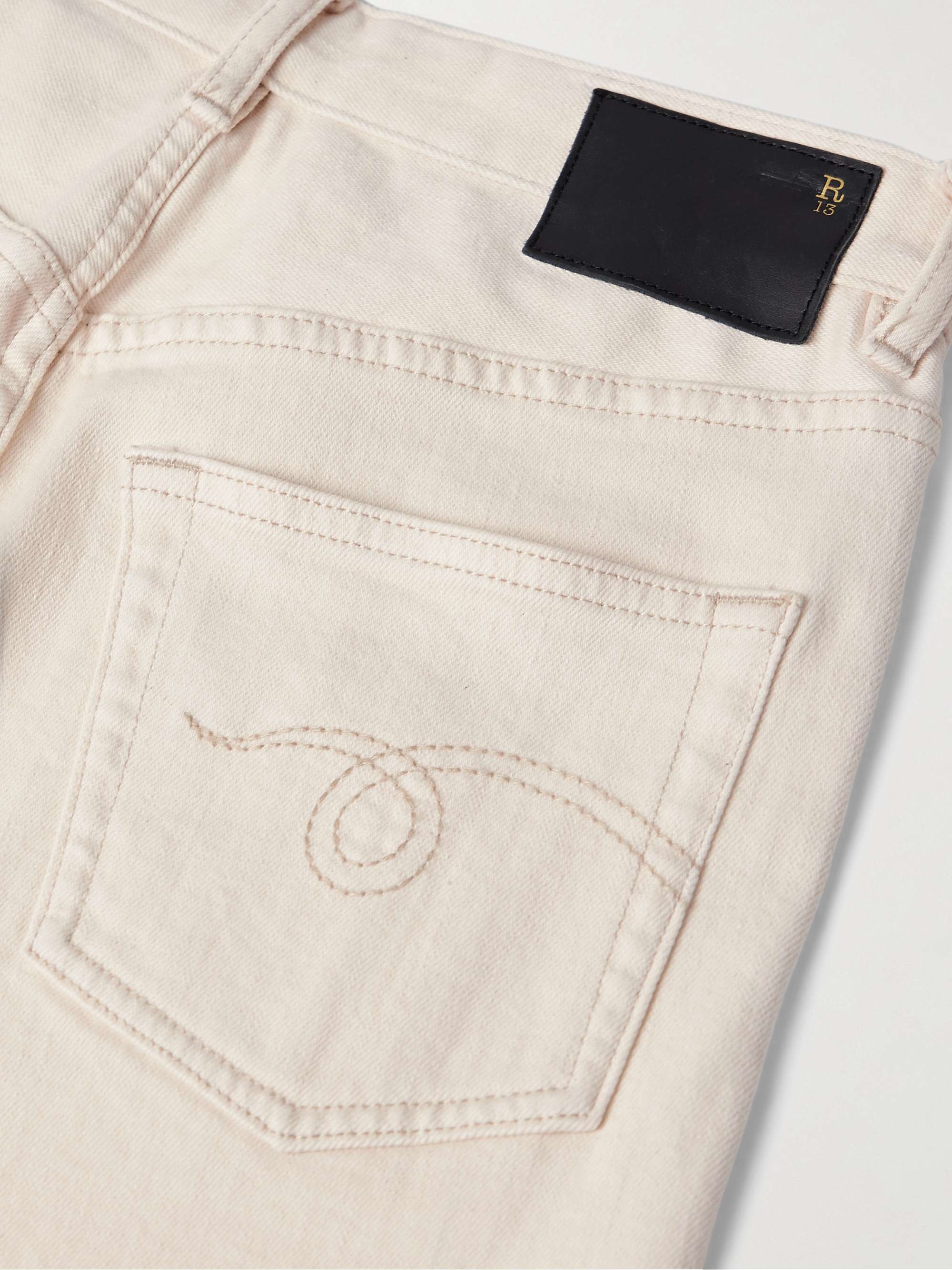 Romeo cropped mid-rise flared jeans view