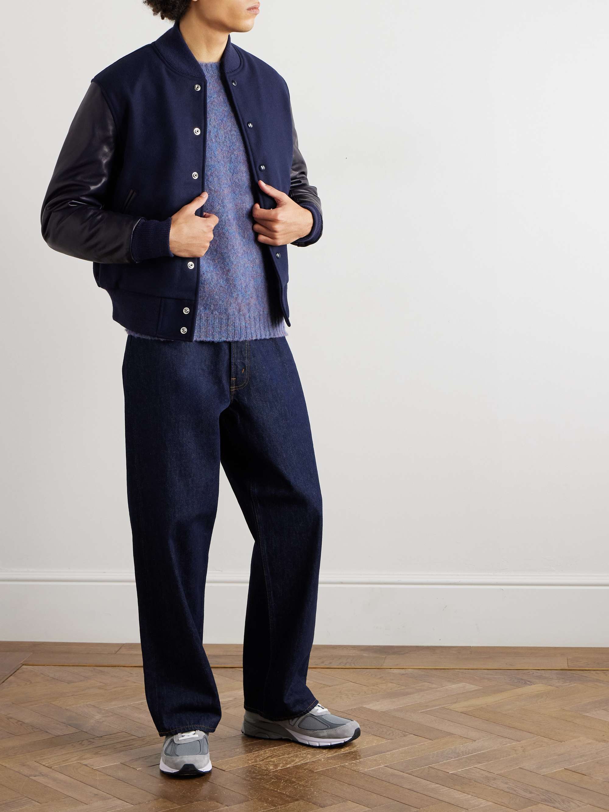 Shaggy Bear Brushed-Wool Sweater view
