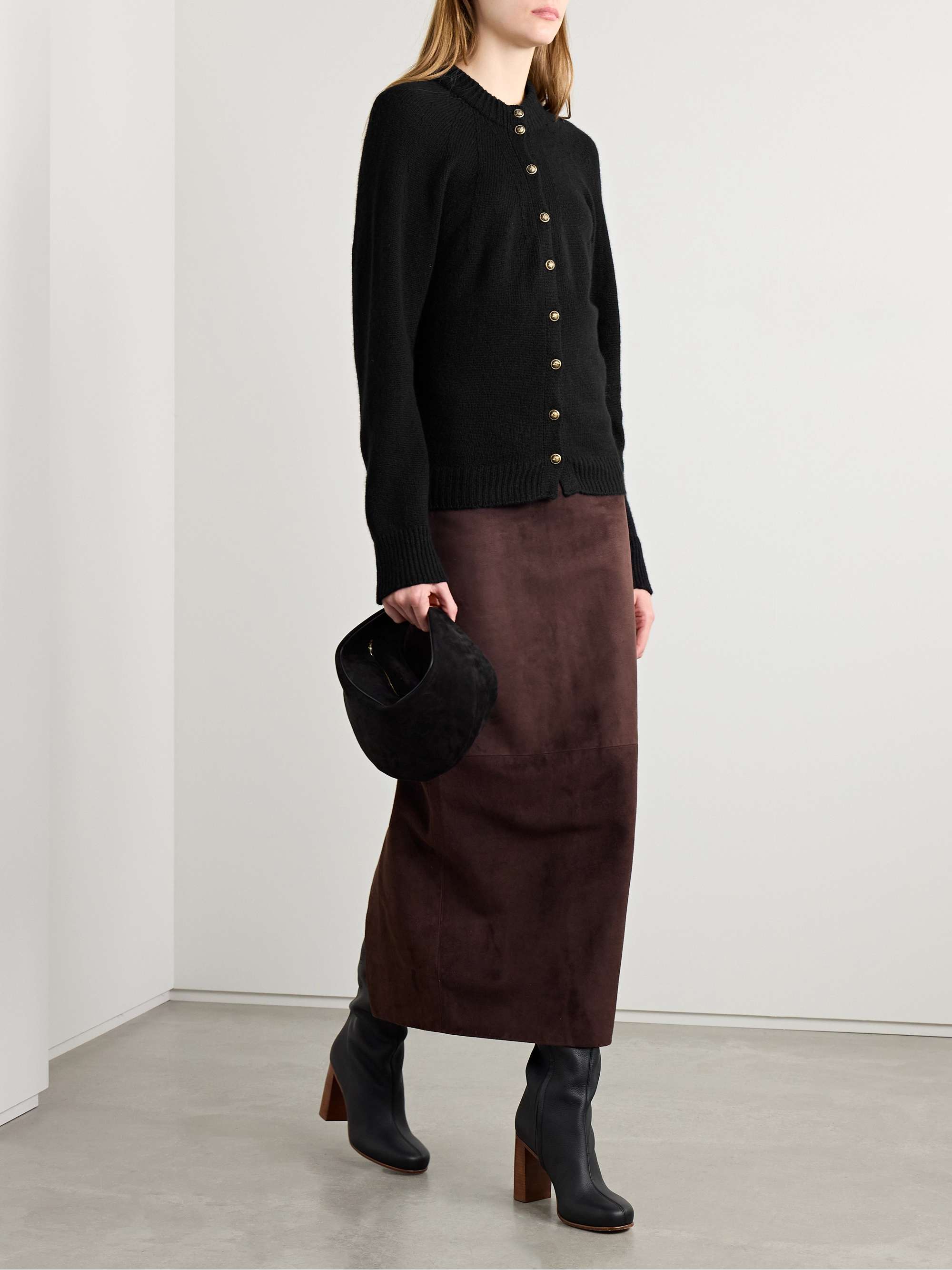 Ambre cashmere-blend cardigan view