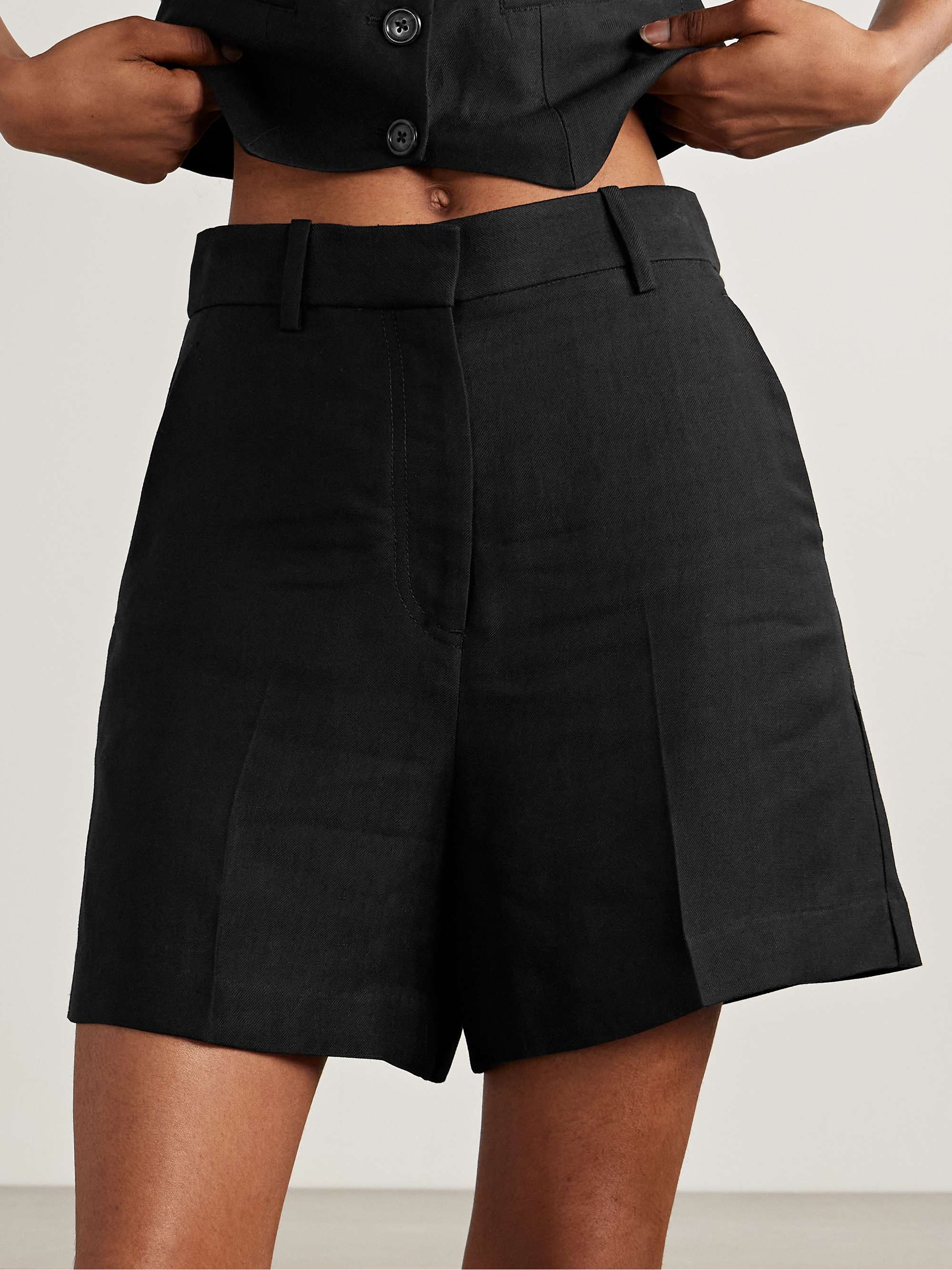 + Argent twill shorts view