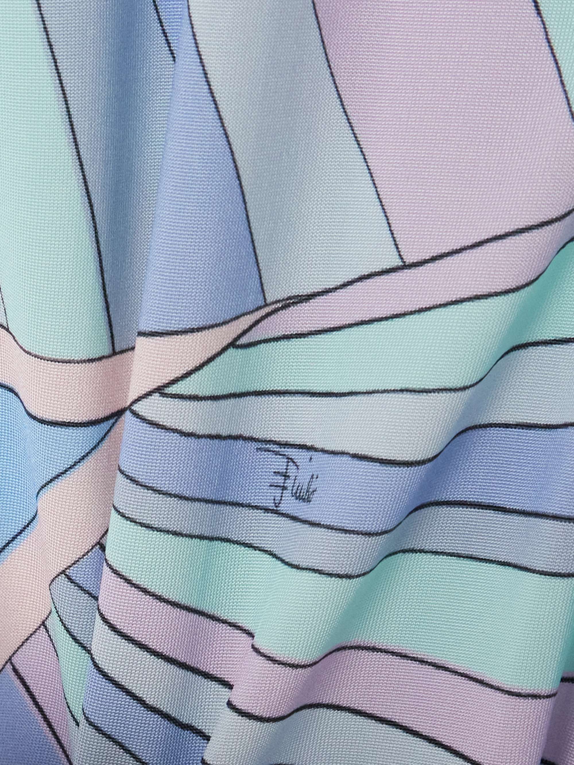 Printed jersey bodysuit view