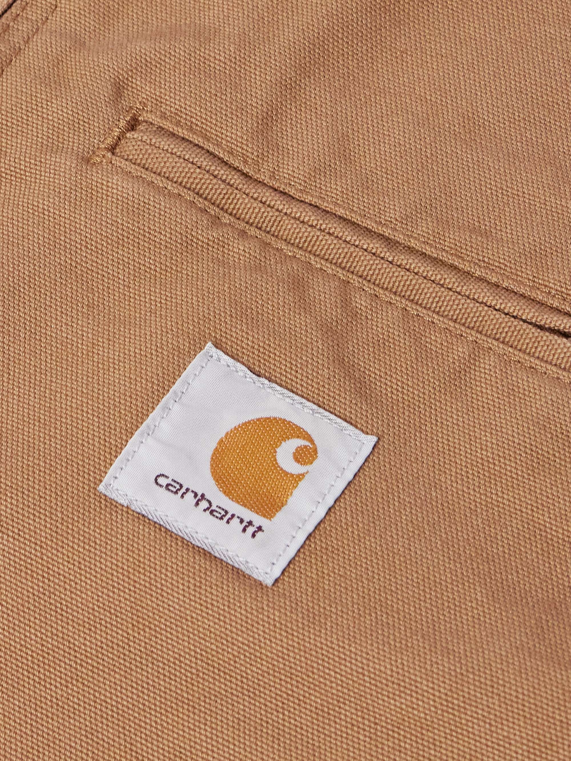 Detroit Corduroy-Trimmed Organic Cotton-Canvas Jacket view