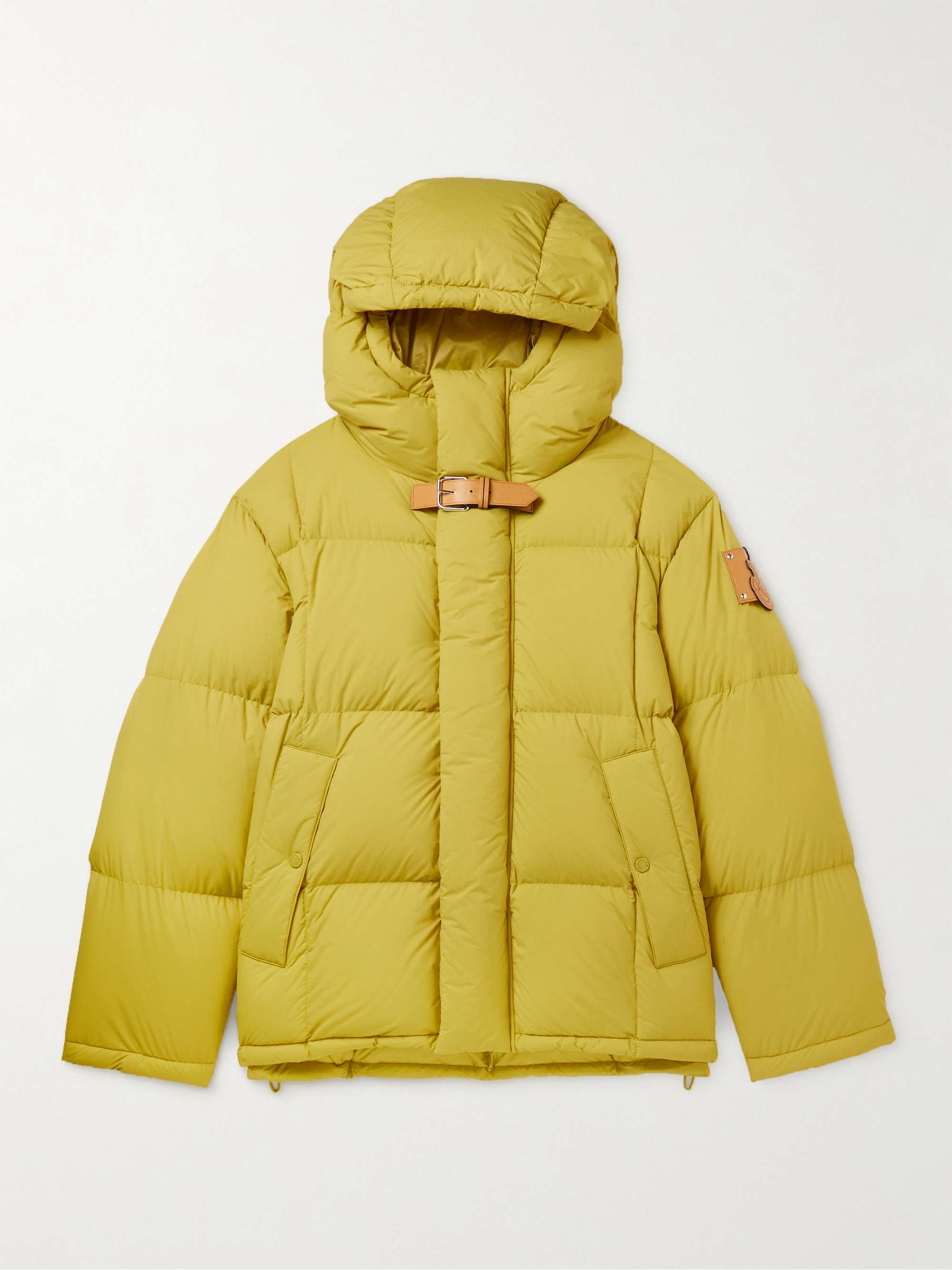 1 Moncler JW Anderson Wintefold Logo-Appliquéd Quilted Shell Hooded Down Jacket hero visual