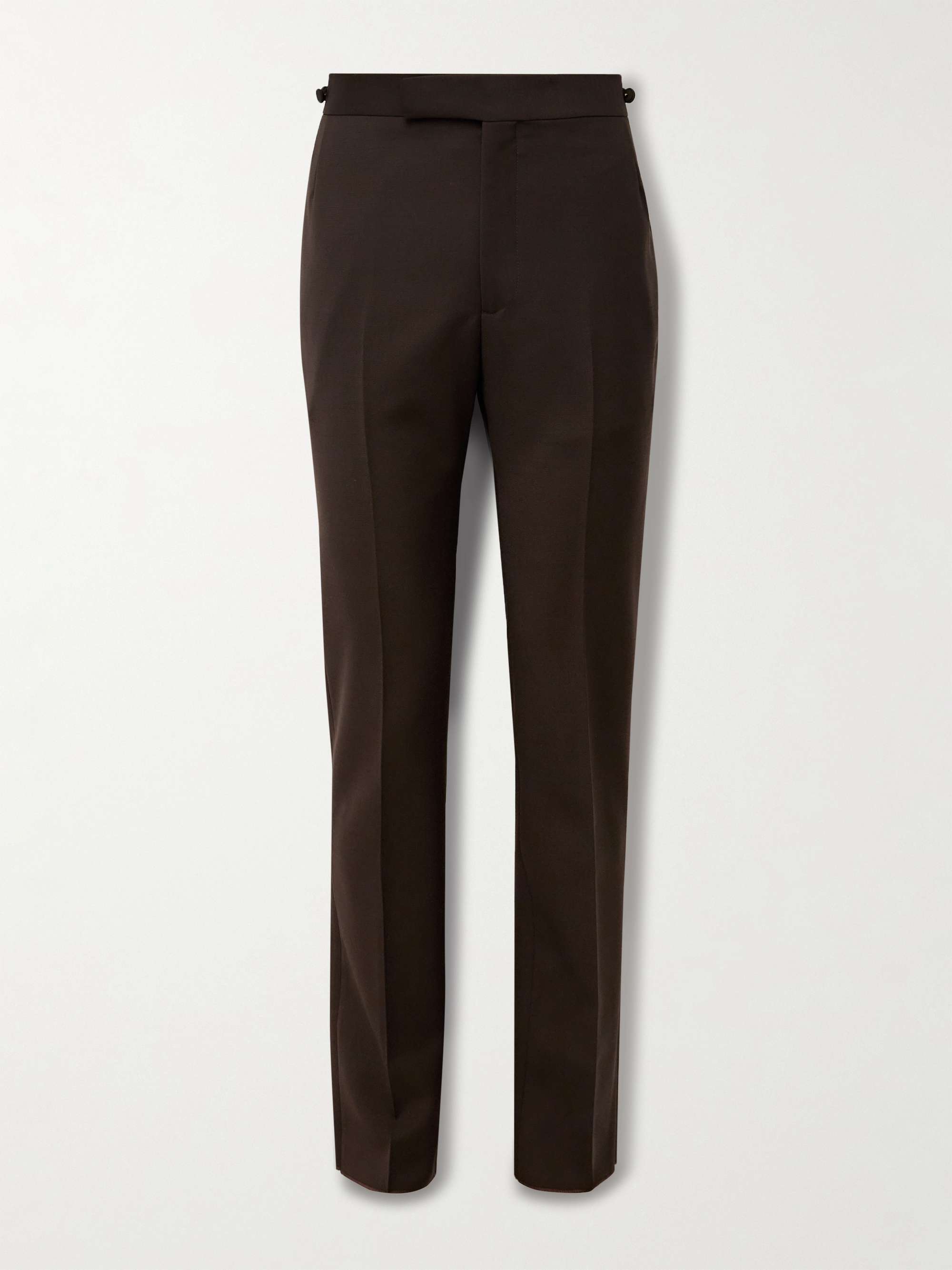 Sebastian Slim-Fit Straight-Leg Wool Suit Trousers hero visual