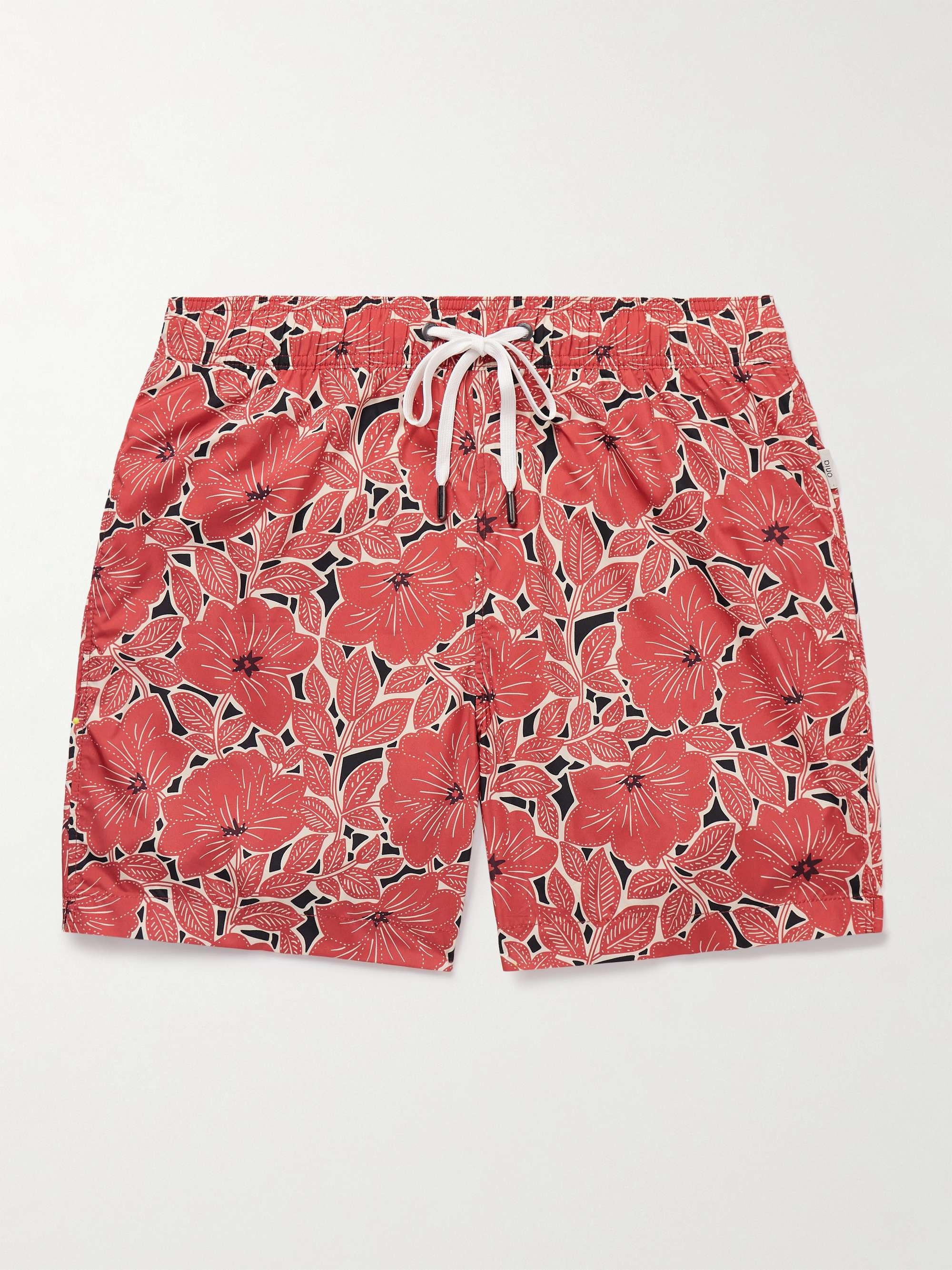 Charles Straight-Leg Mid-Length Floral-Print Swim Shorts hero visual