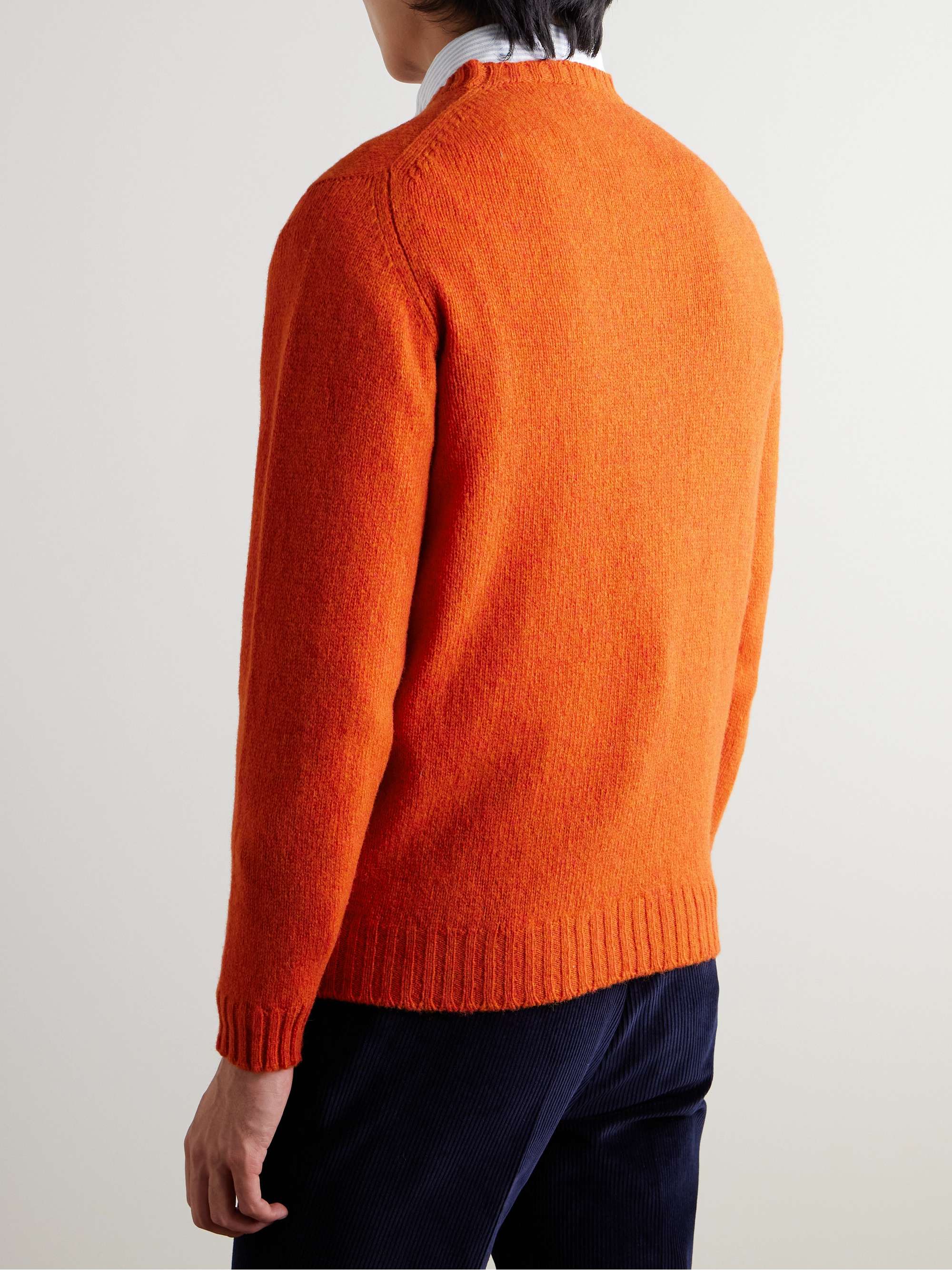 Shetland Wool Sweater view
