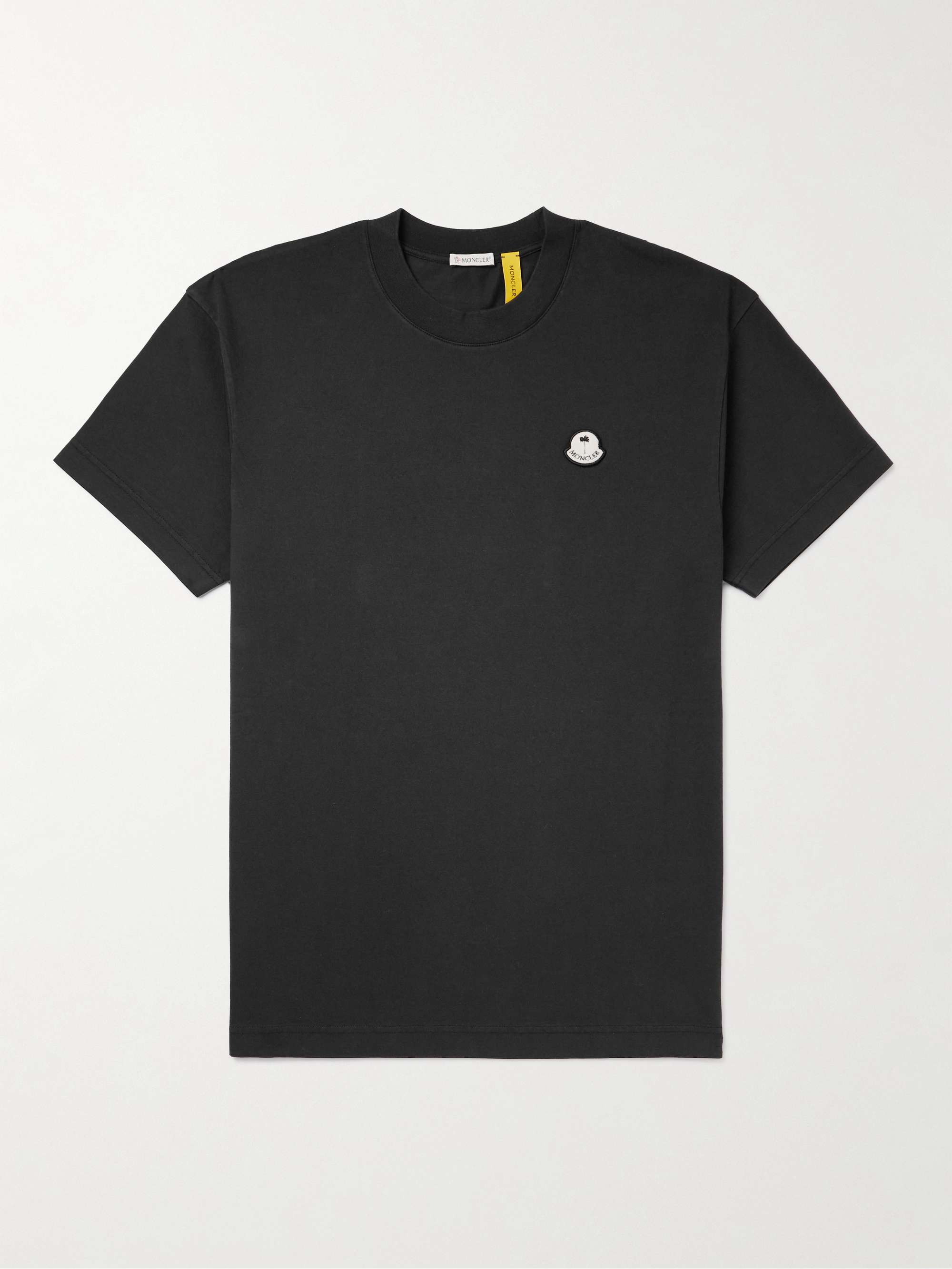 + Palm Angels Logo-Appliquéd Cotton-Jersey T-Shirt view