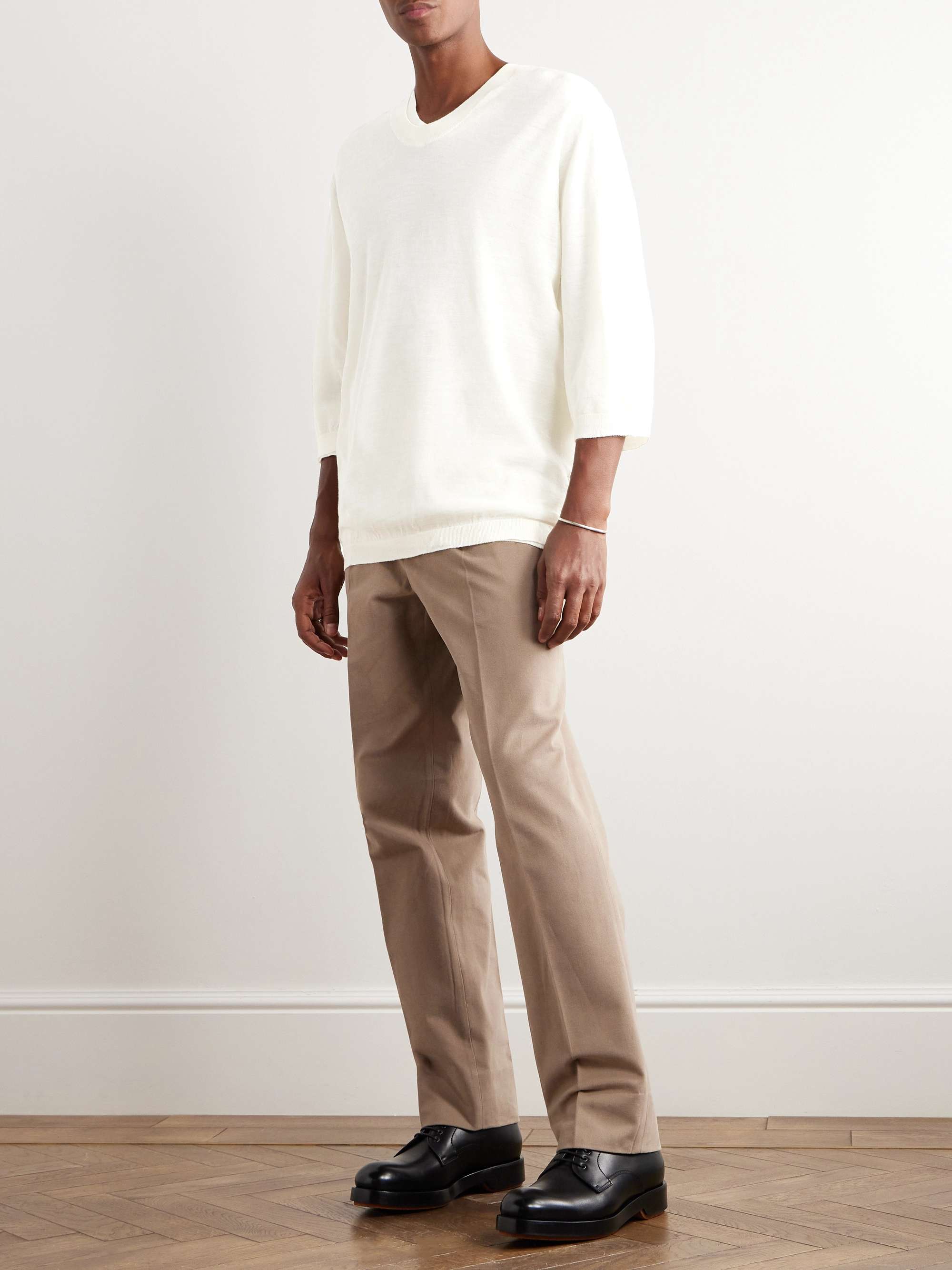 Calcare Layered Wool Sweater view