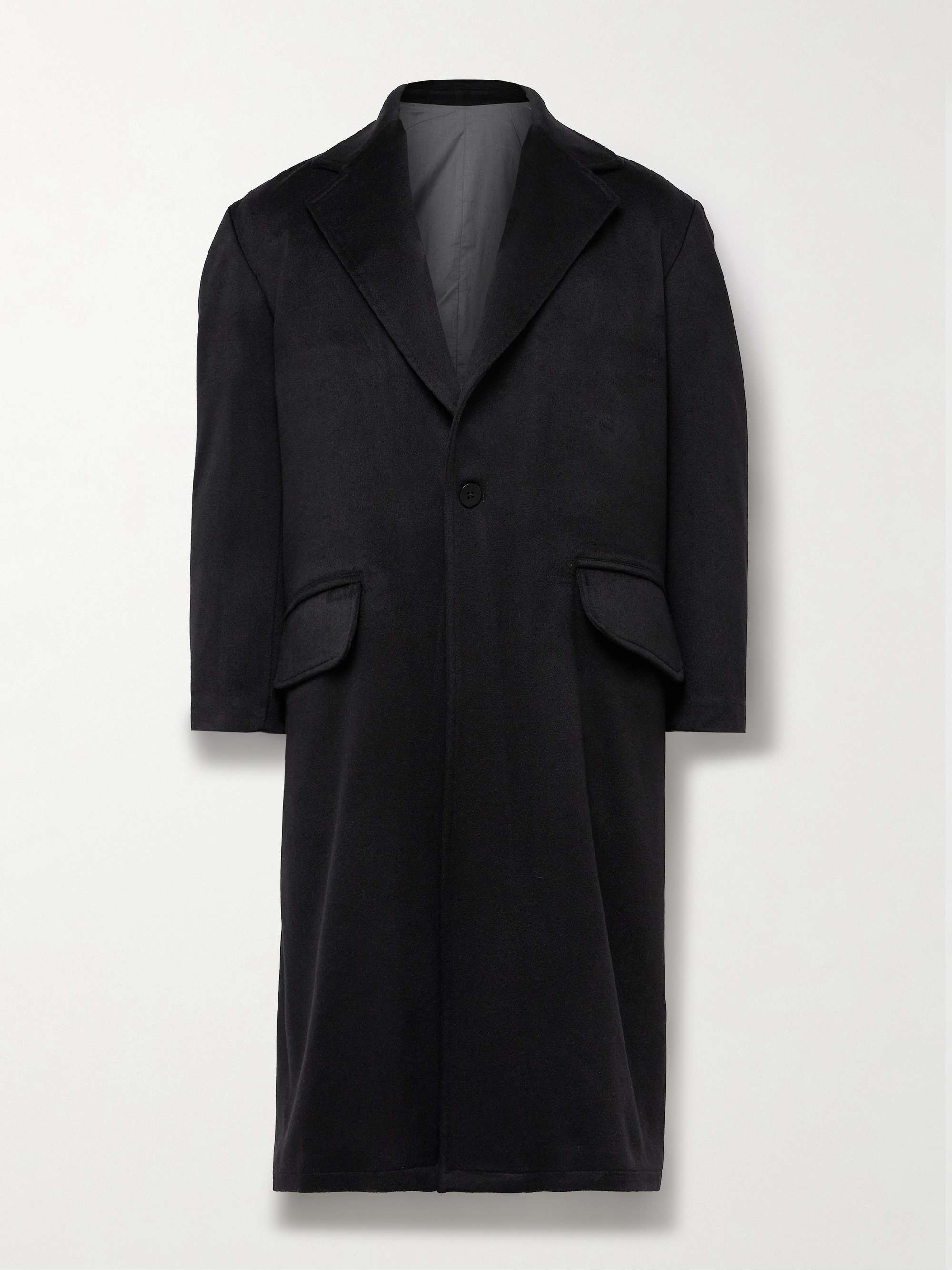 Double-Faced Brushed-Cashmere Coat hero visual
