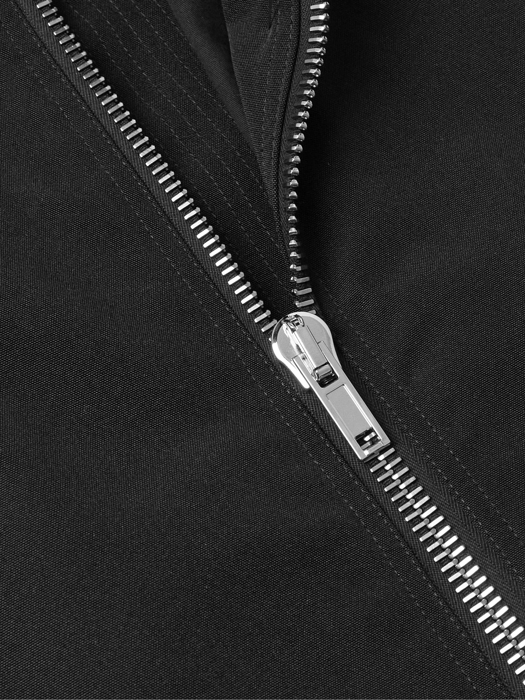 + Bonotto Jumbo Headon Oversized Zip-Detailed Canvas Bomber Jacket view