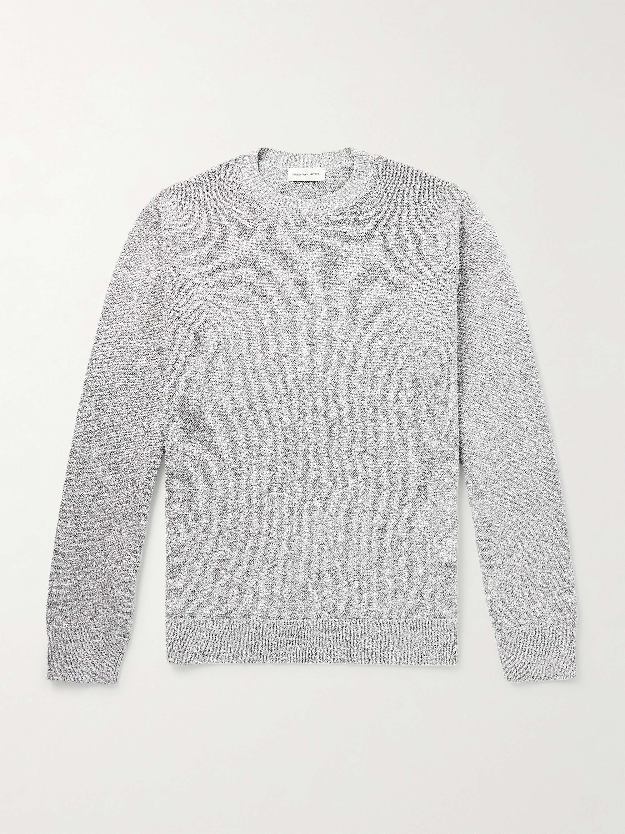 Oversized Metallic Knitted Sweater hero visual