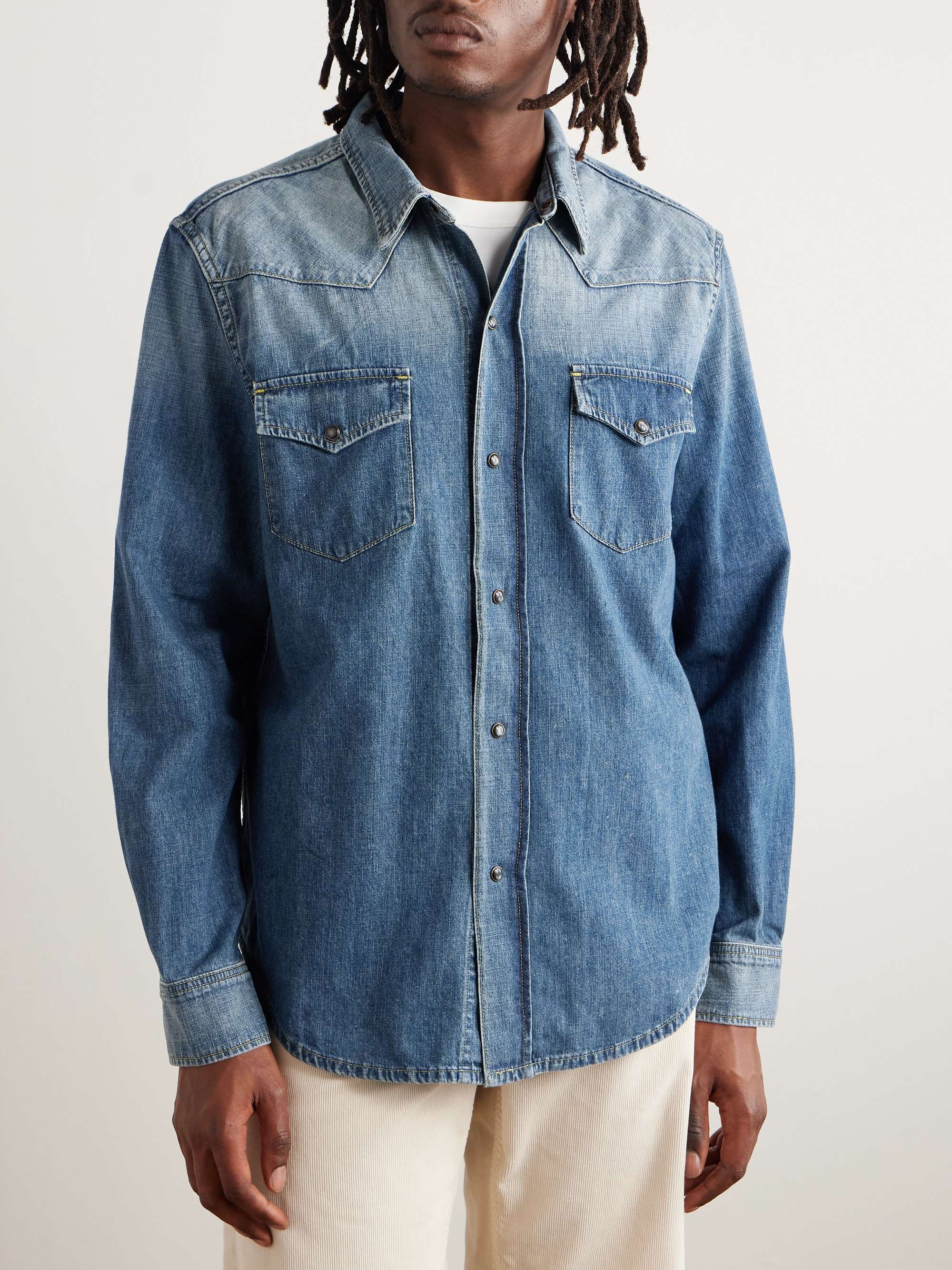 Travis Denim Shirt view
