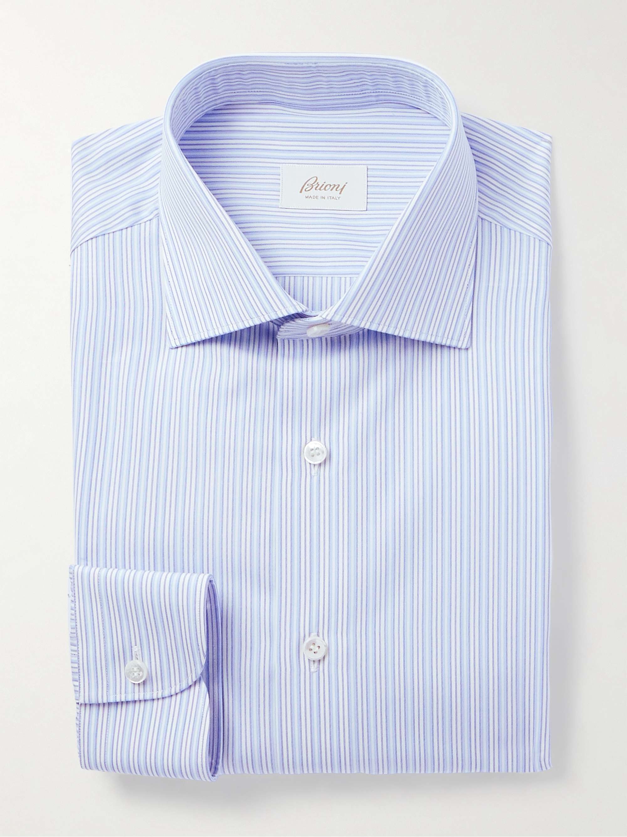 Striped Cotton Shirt hero visual
