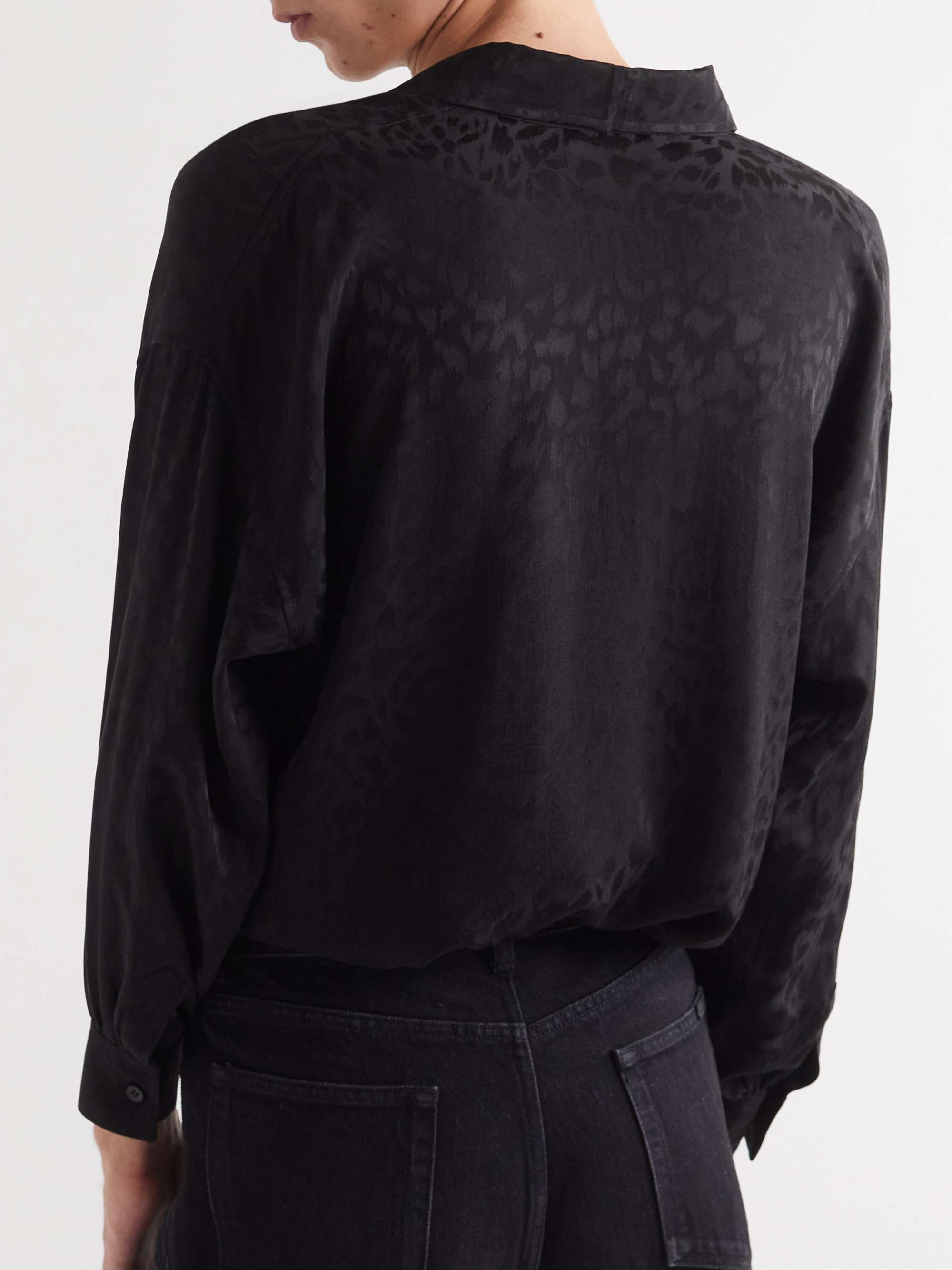 Silk-Jacquard Shirt view