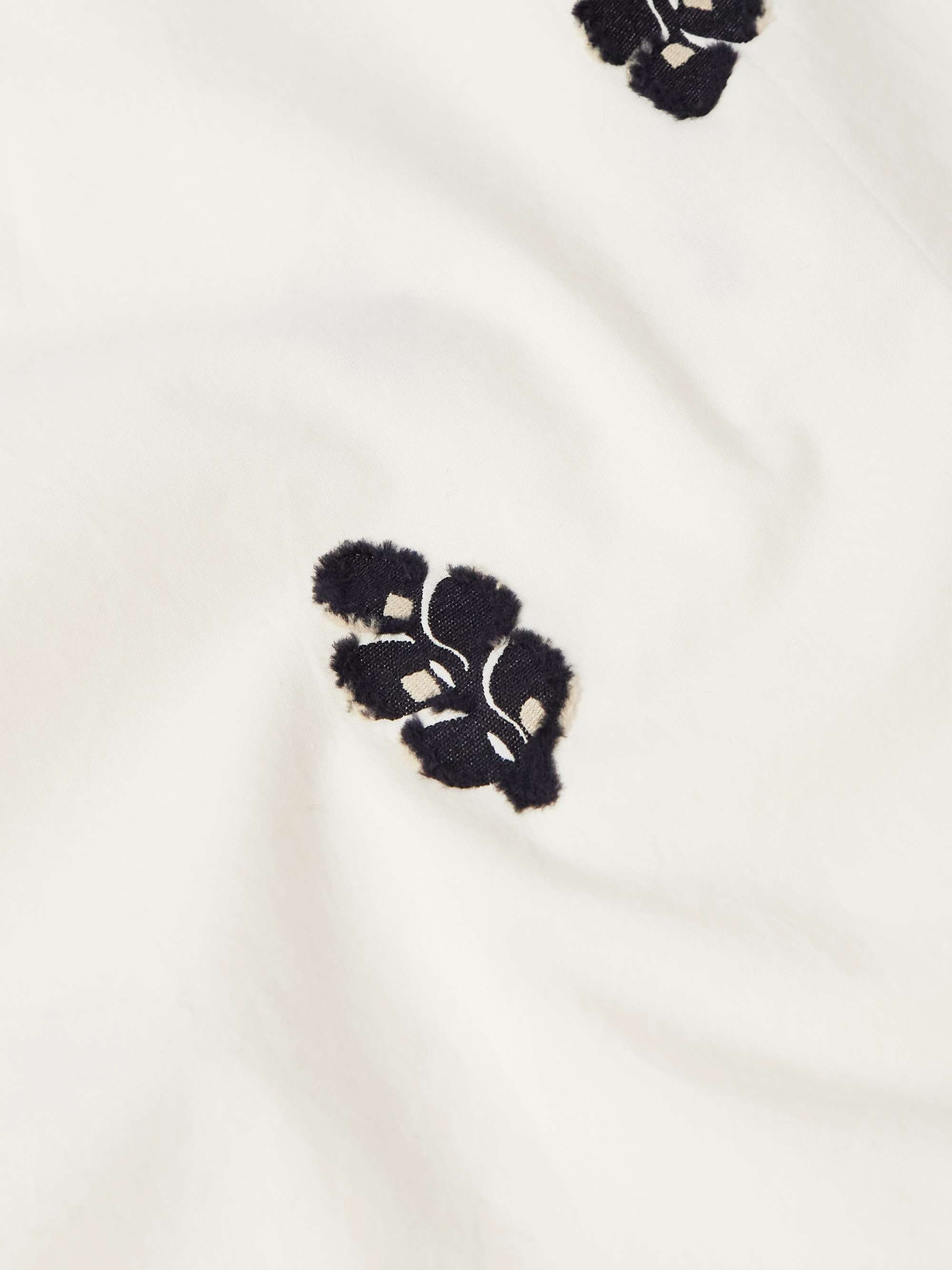 Freddy Appliquéd Organic Cotton-Poplin Shirt view