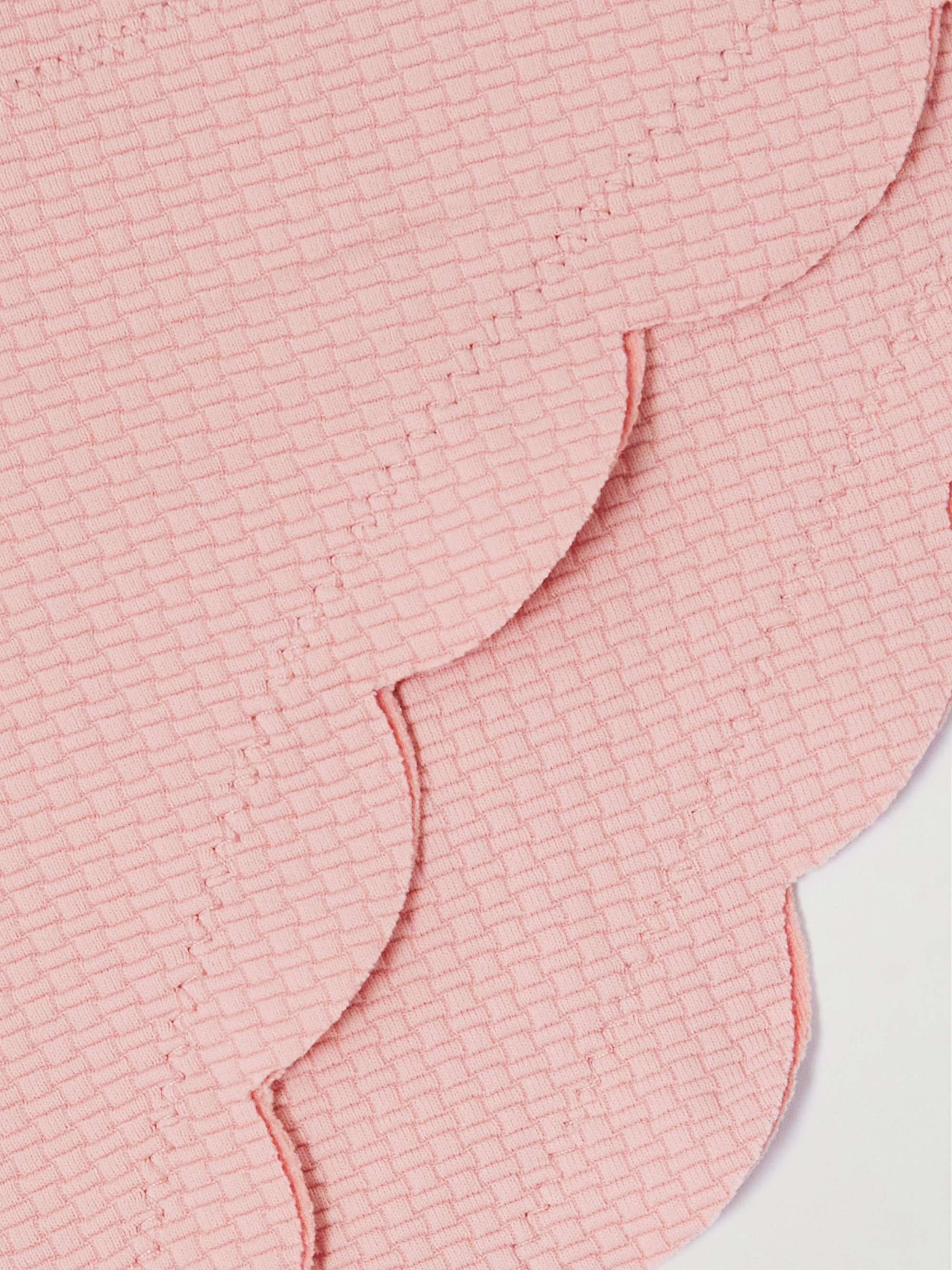 Antibes scalloped recycled-seersucker bikini briefs view
