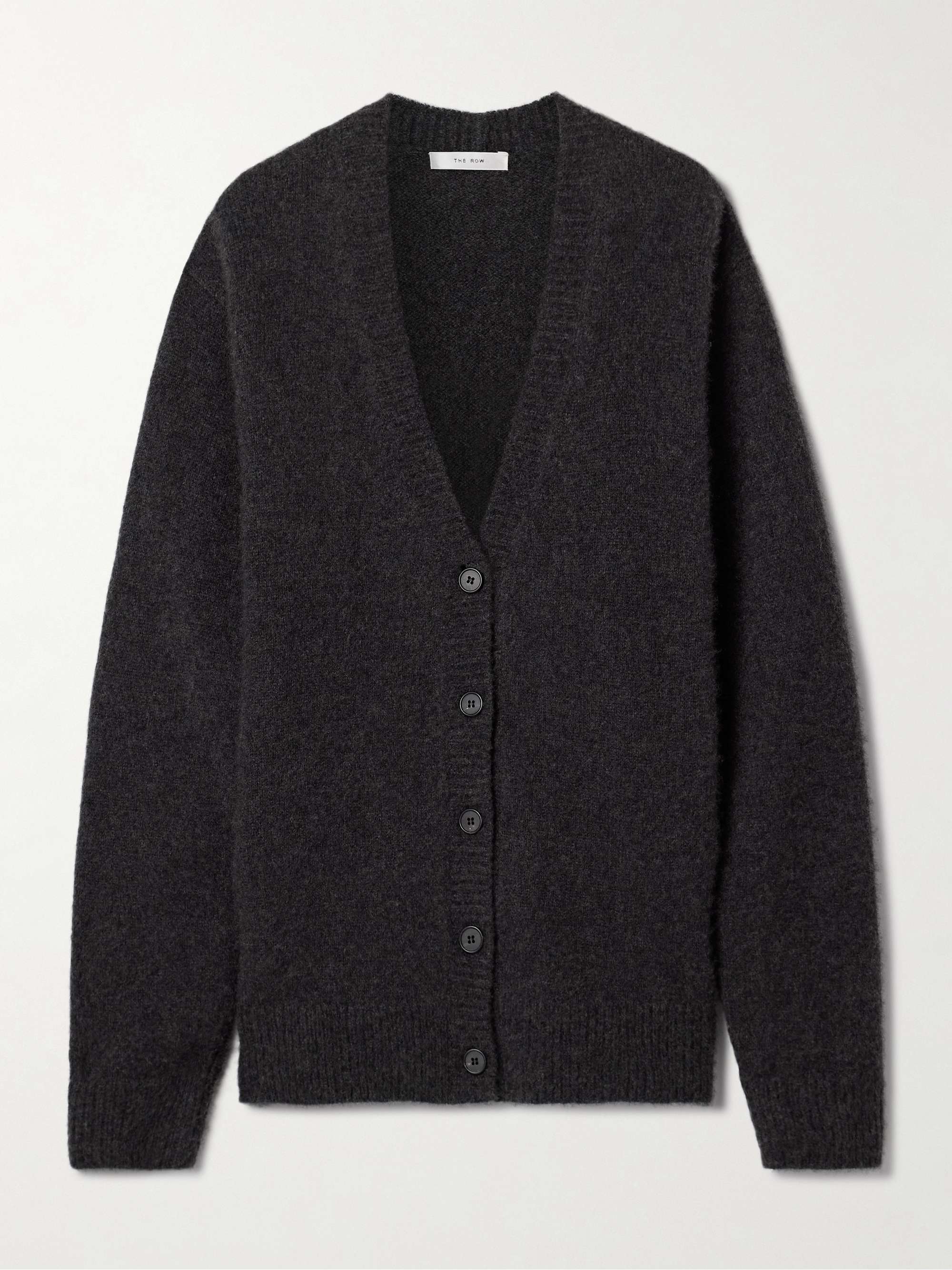 Hime brushed cashmere and silk-blend cardigan hero visual