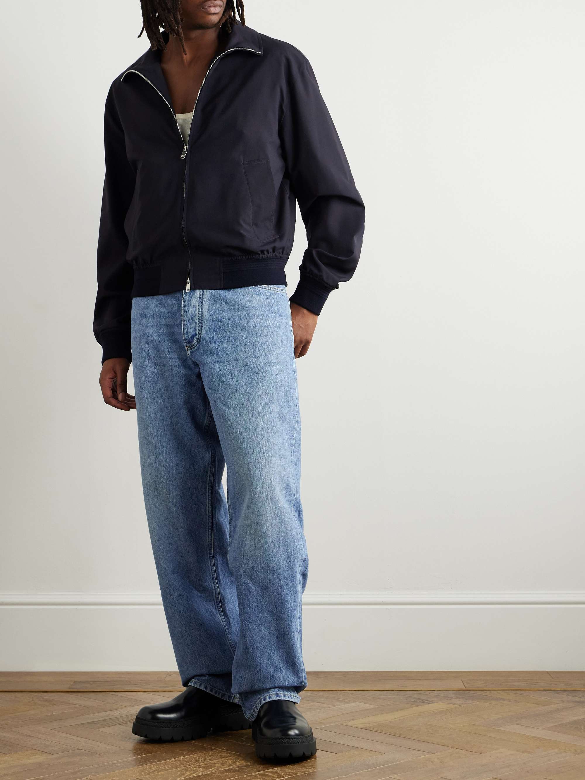 Wool Bomber Jacket view