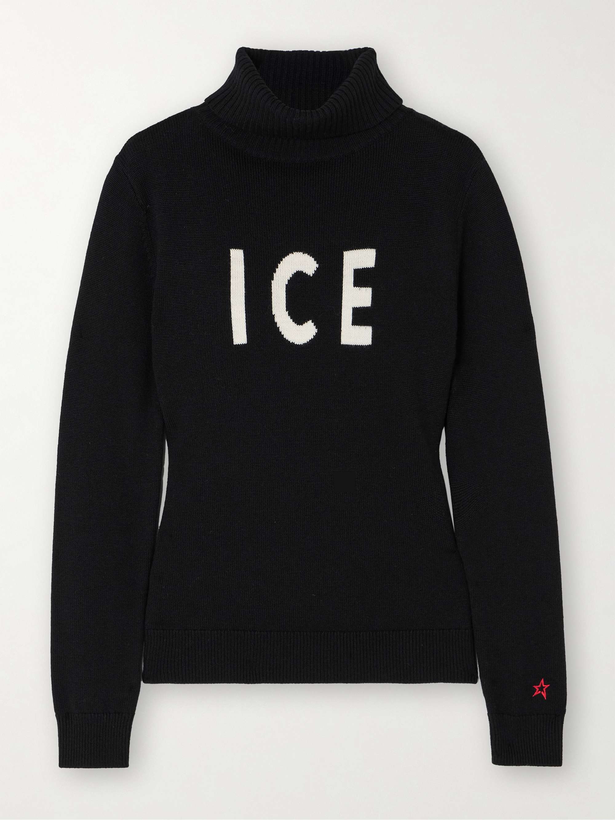 + Johnnie Walker Ice intarsia merino wool turtleneck sweater hero visual