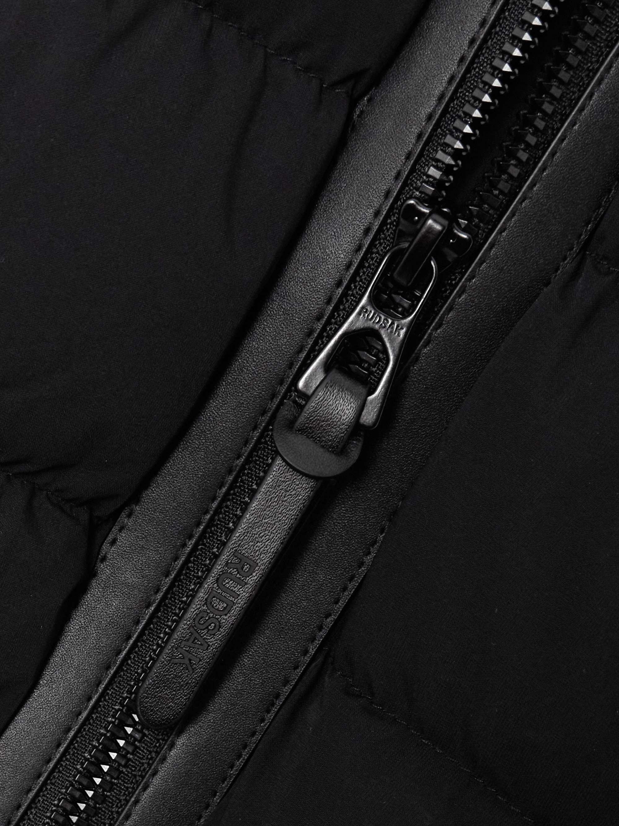 Joon quilted shell down jacket view