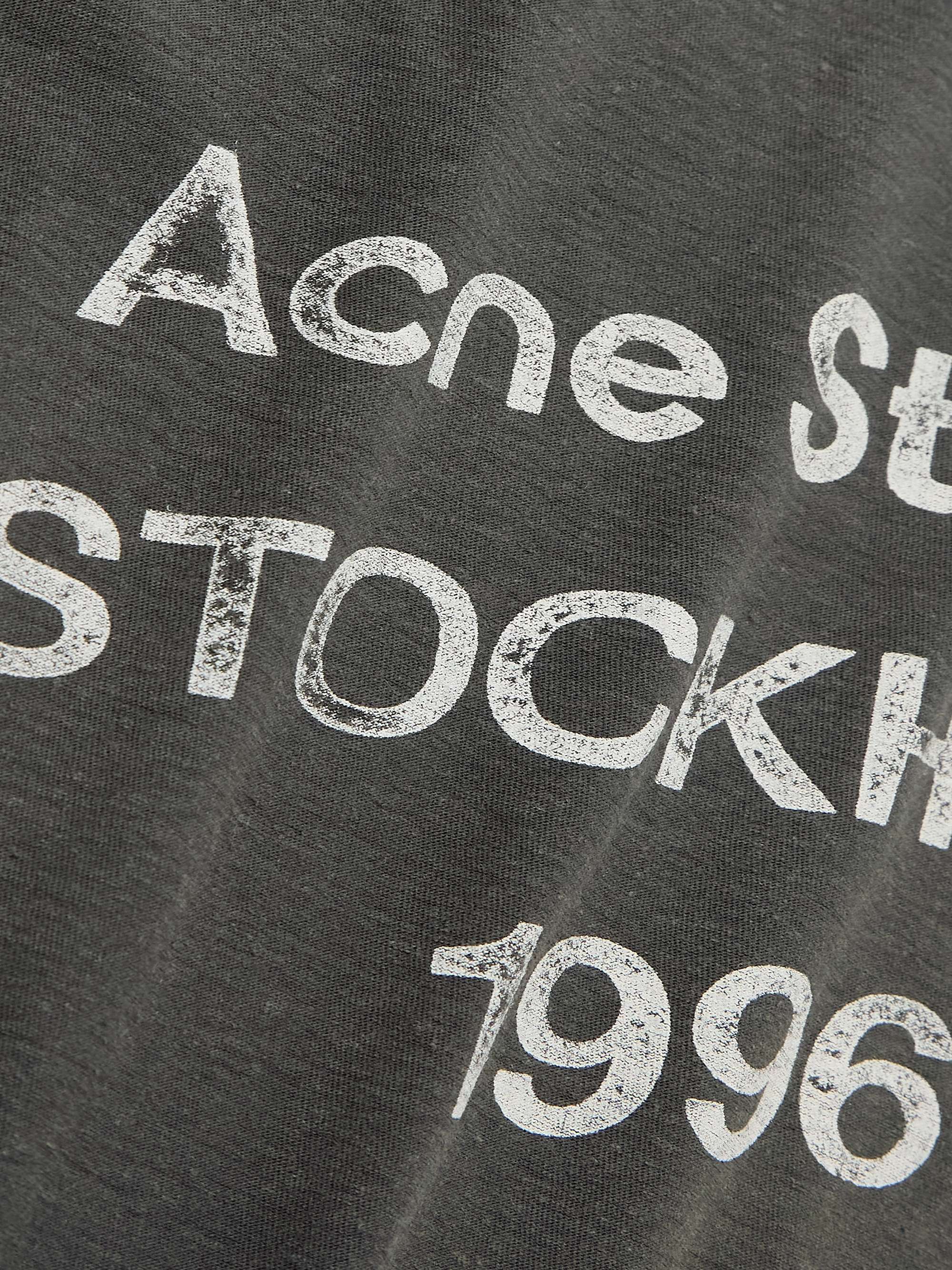 Edden U 1996 Logo-Print Distressed Cotton and Hemp-Blend T-Shirt view