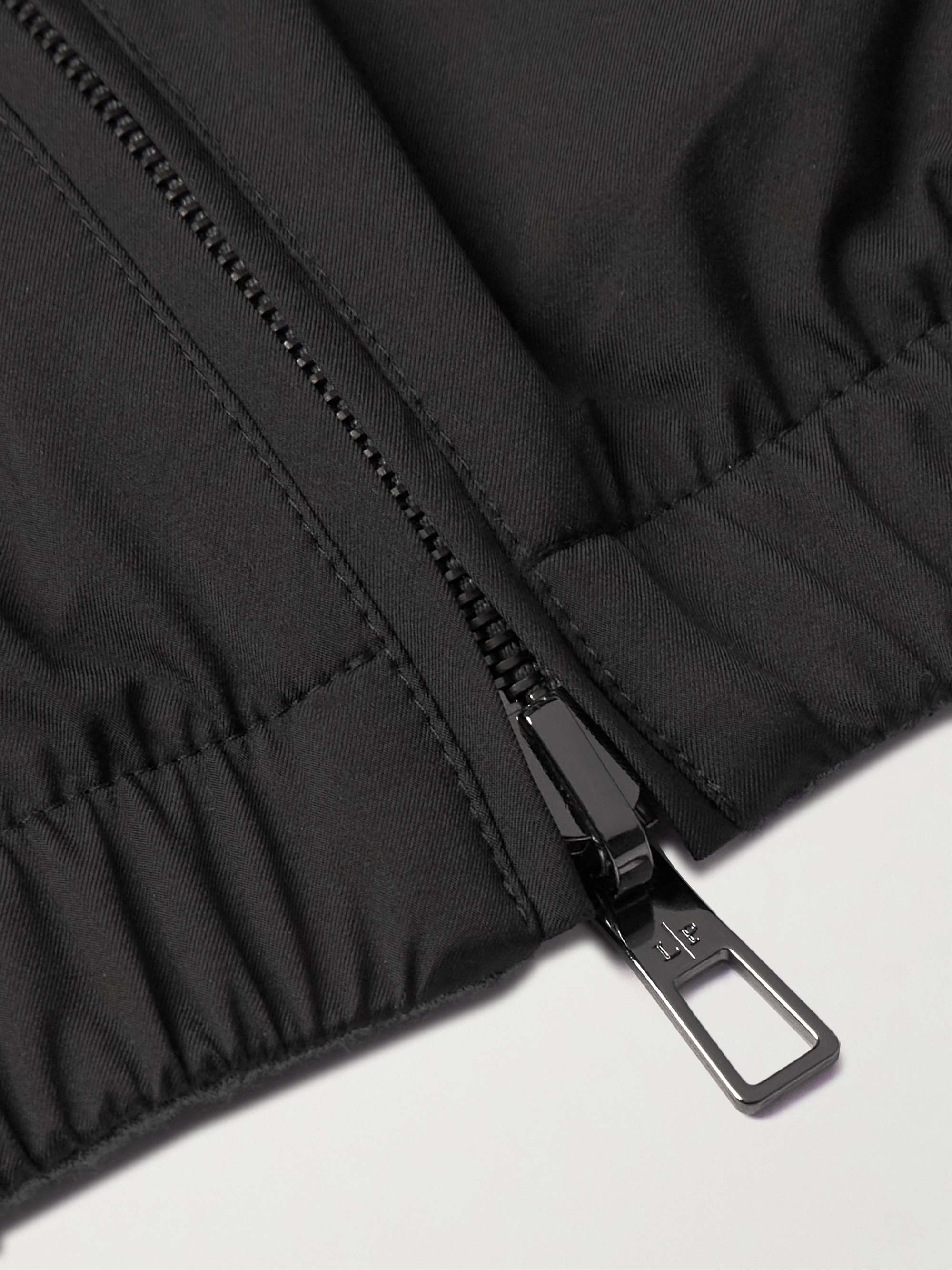 Reversible Windmate® Storm System® Shell and Cashmere Bomber Jacket view