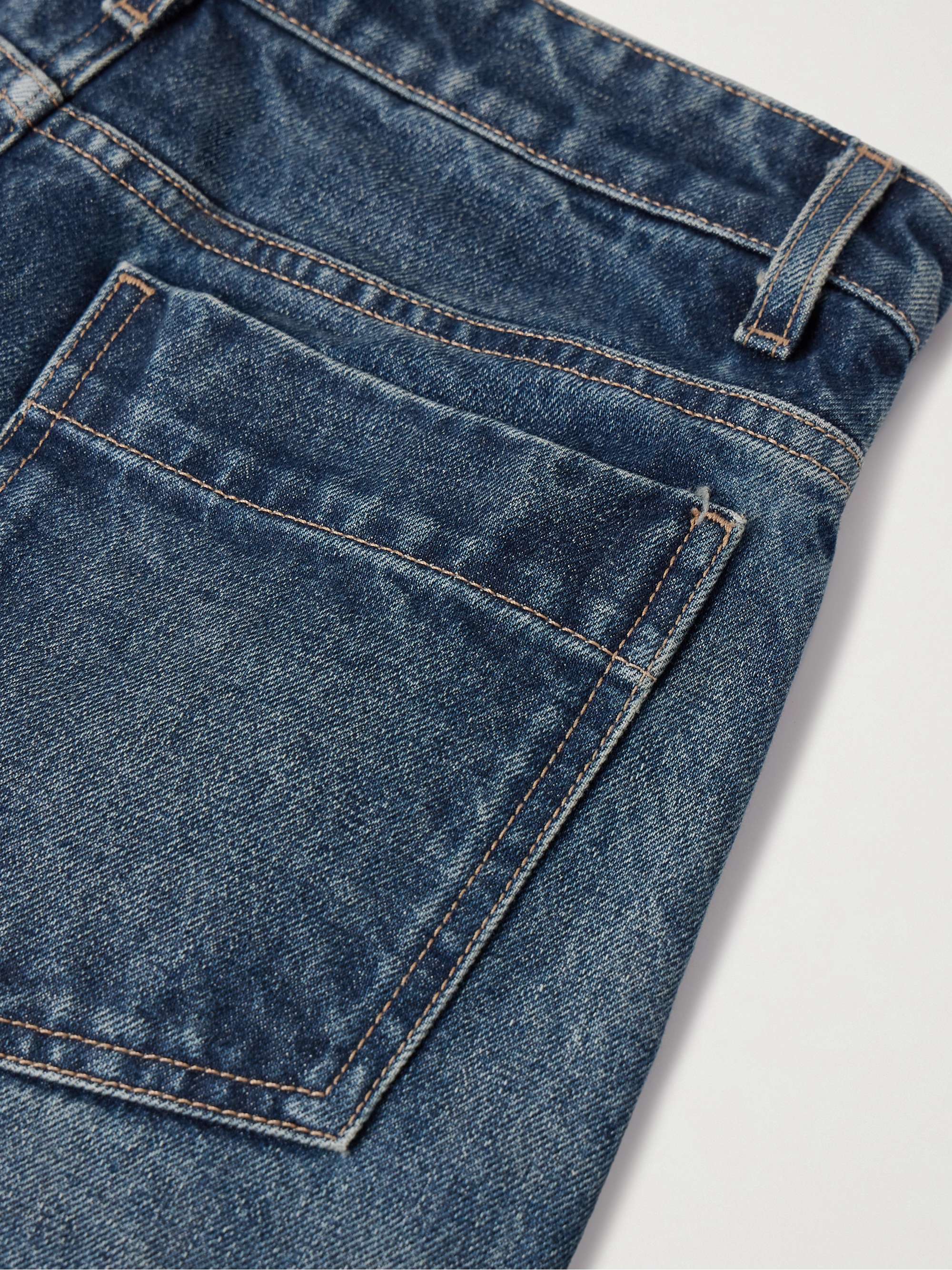 Otis mid-rise barrel-leg jeans view