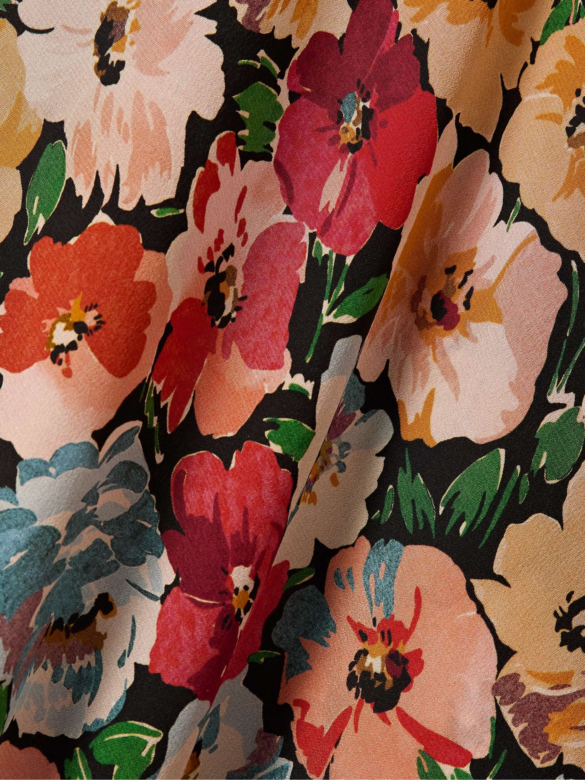 Dianne floral-print silk crepe de chine mini dress view