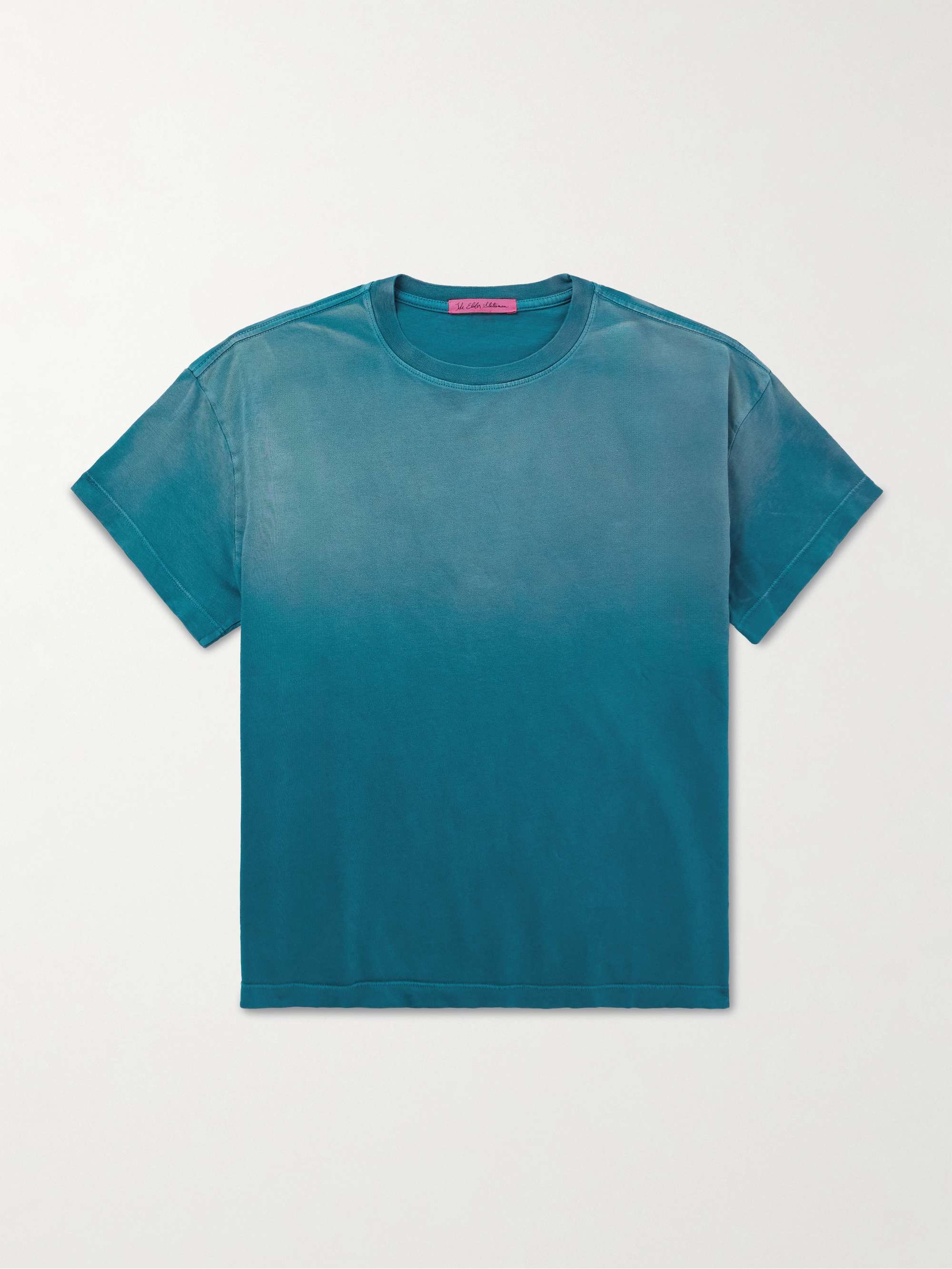 Sun-Bleached Pica Cotton and Cashmere-Blend Jersey T-Shirt hero visual