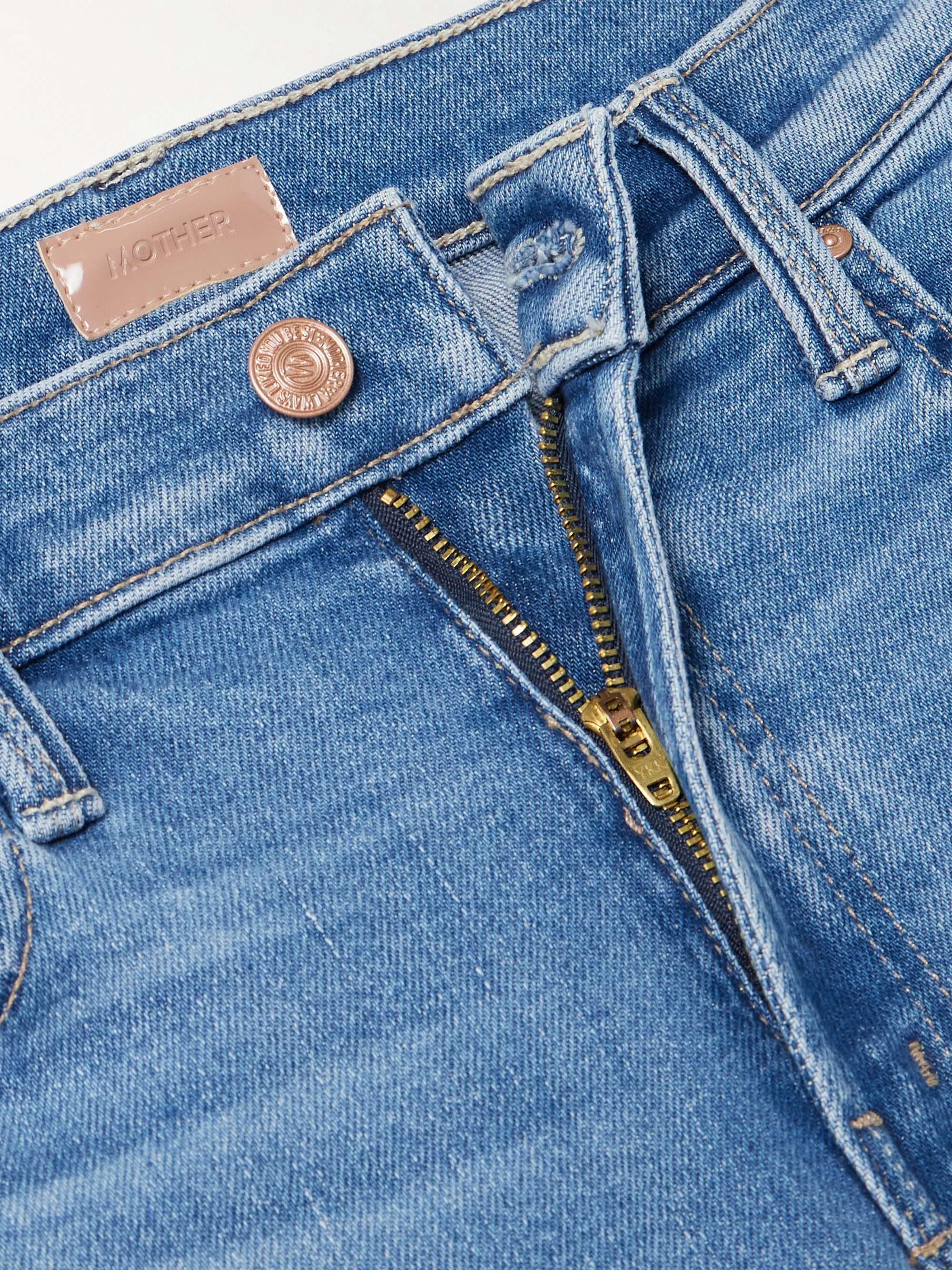 The Rambler Zip mid-rise wide-leg jeans view