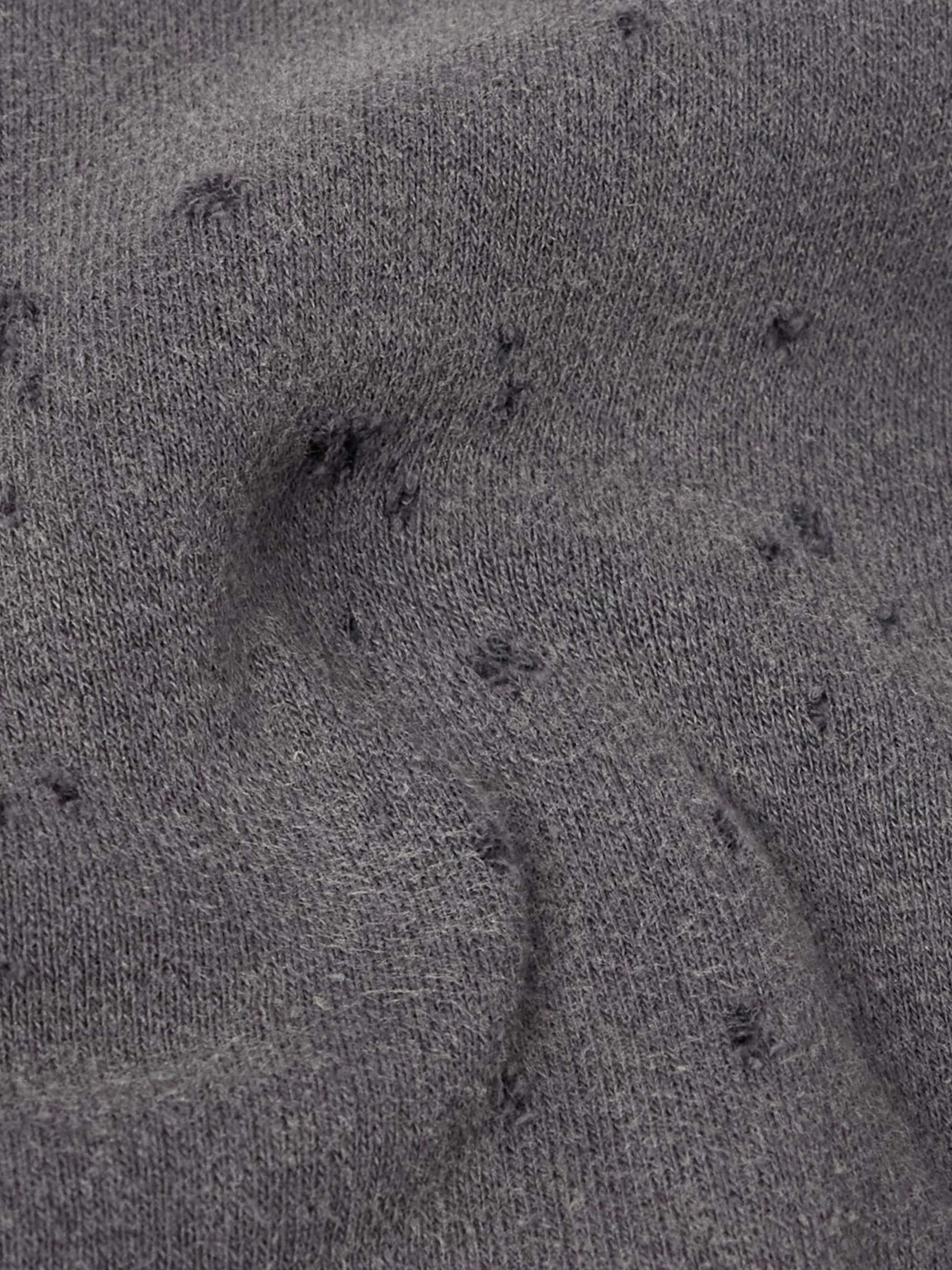 + Denim Tears Logo-Print Distressed Cotton-Jersey Hoodie view