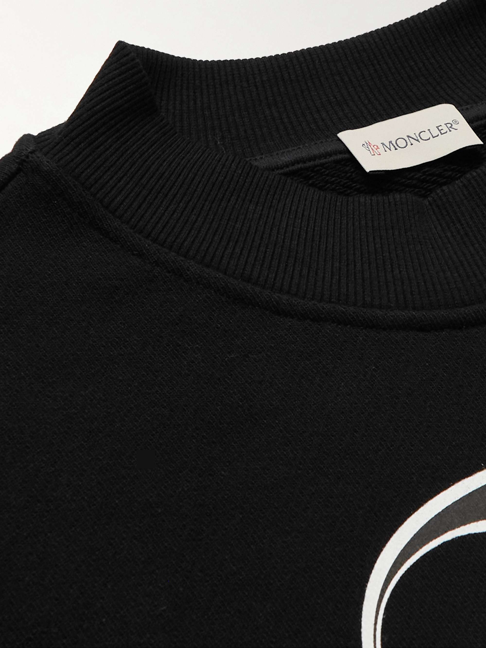 + Palm Angels Printed Cotton-Jersey Sweatshirt view