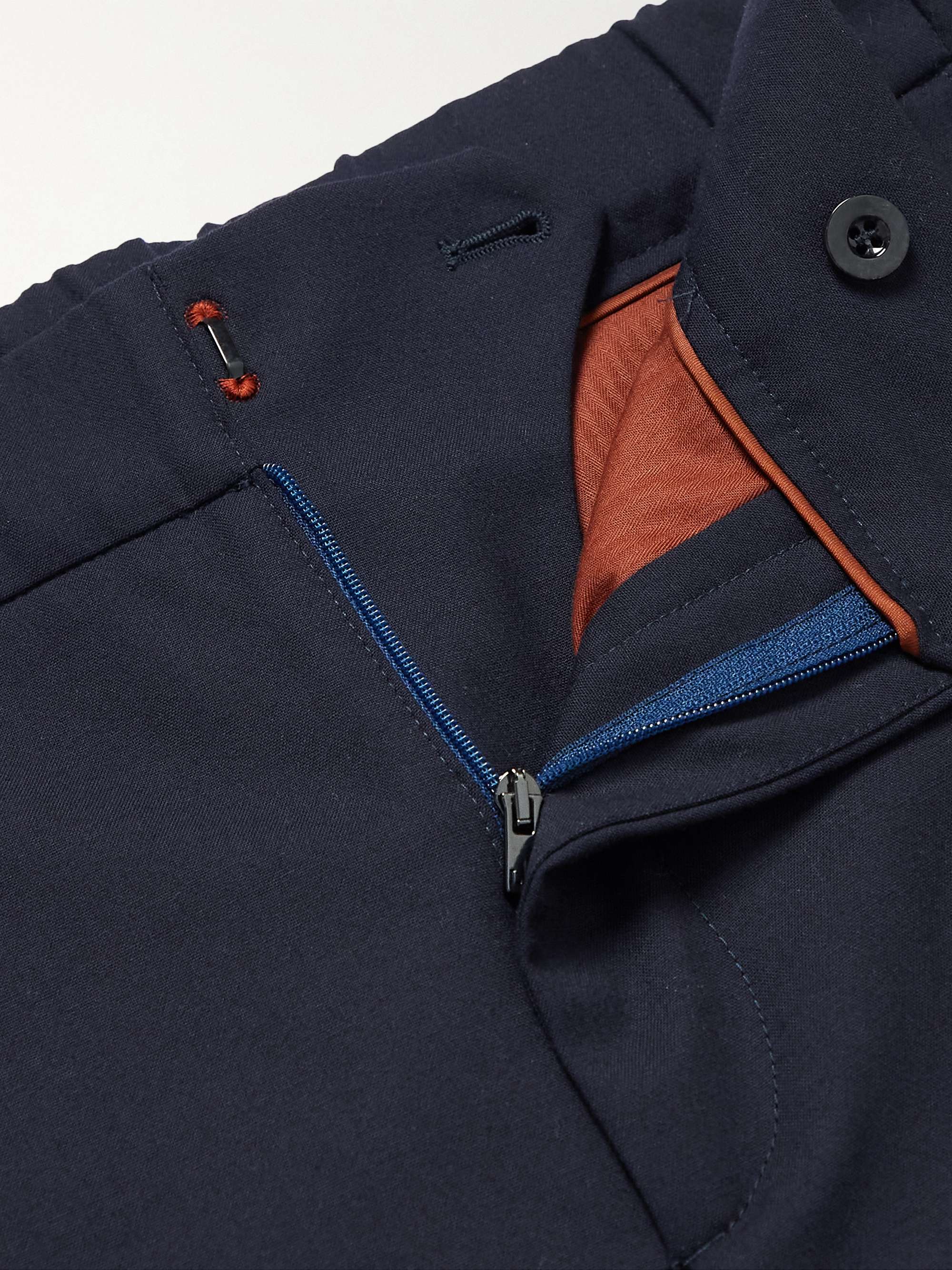 Leisure City Stretch Virgin Wool Trousers view