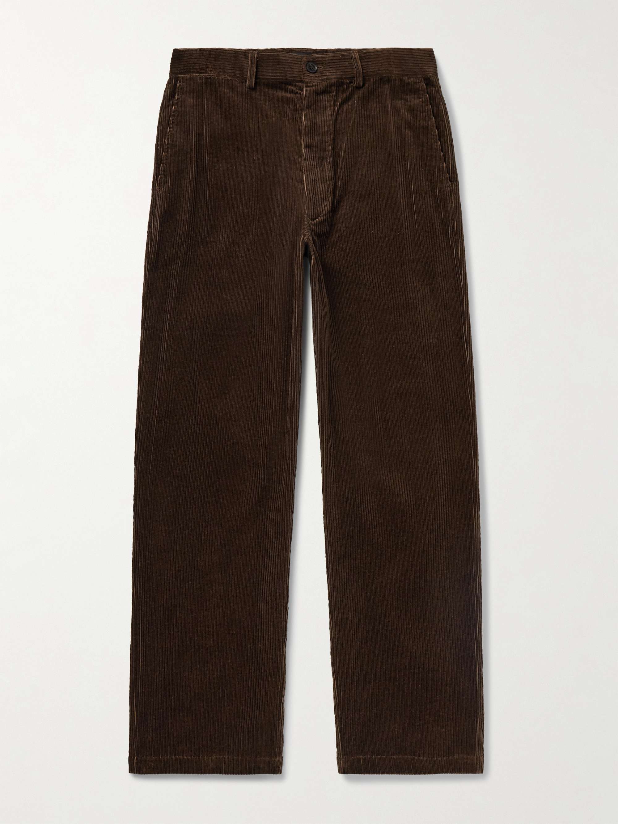 Carsen Straight-Leg Cotton-Corduroy Trousers hero visual
