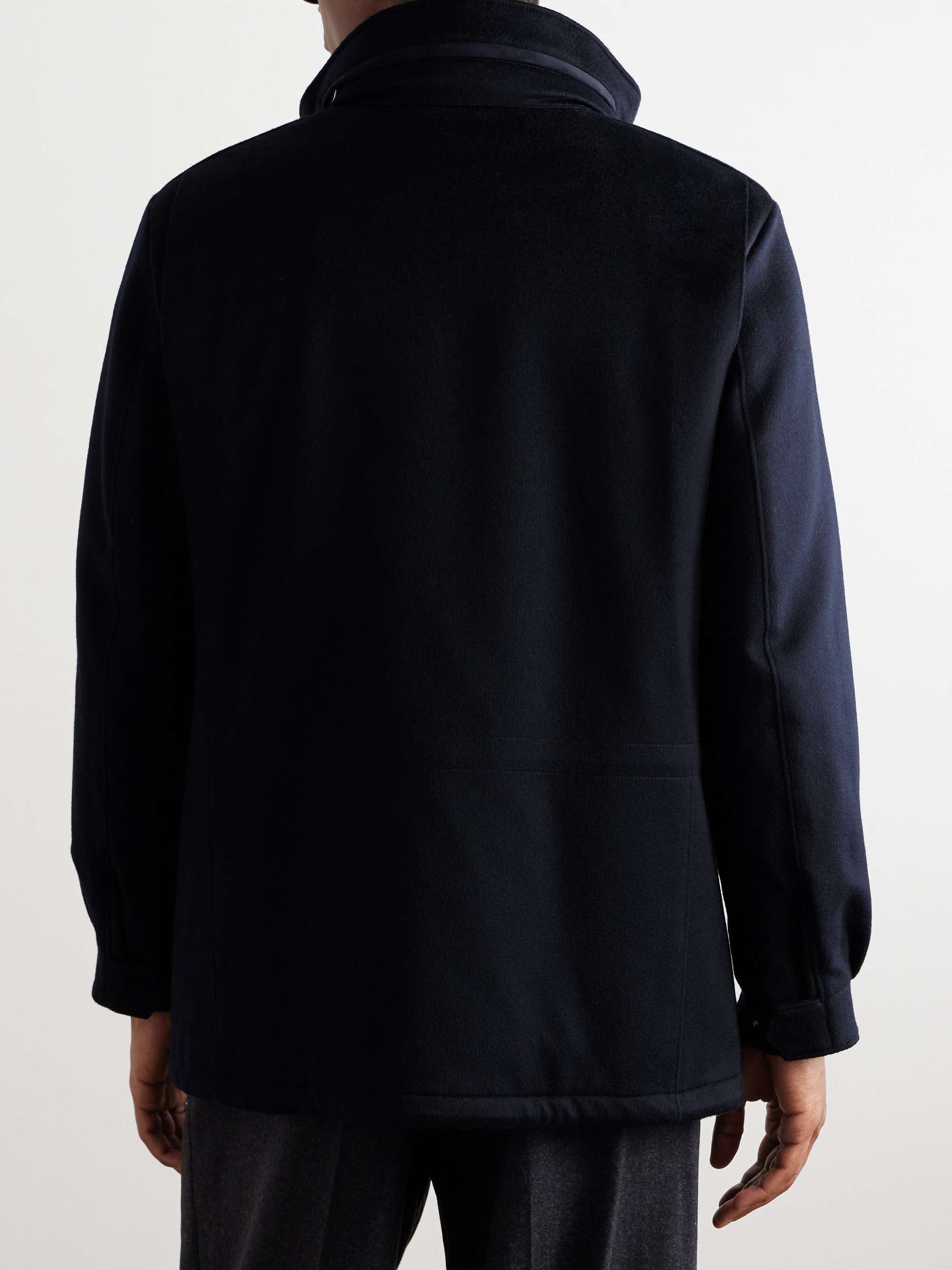 Traveller Storm System® Cashmere Hooded Field Jacket view