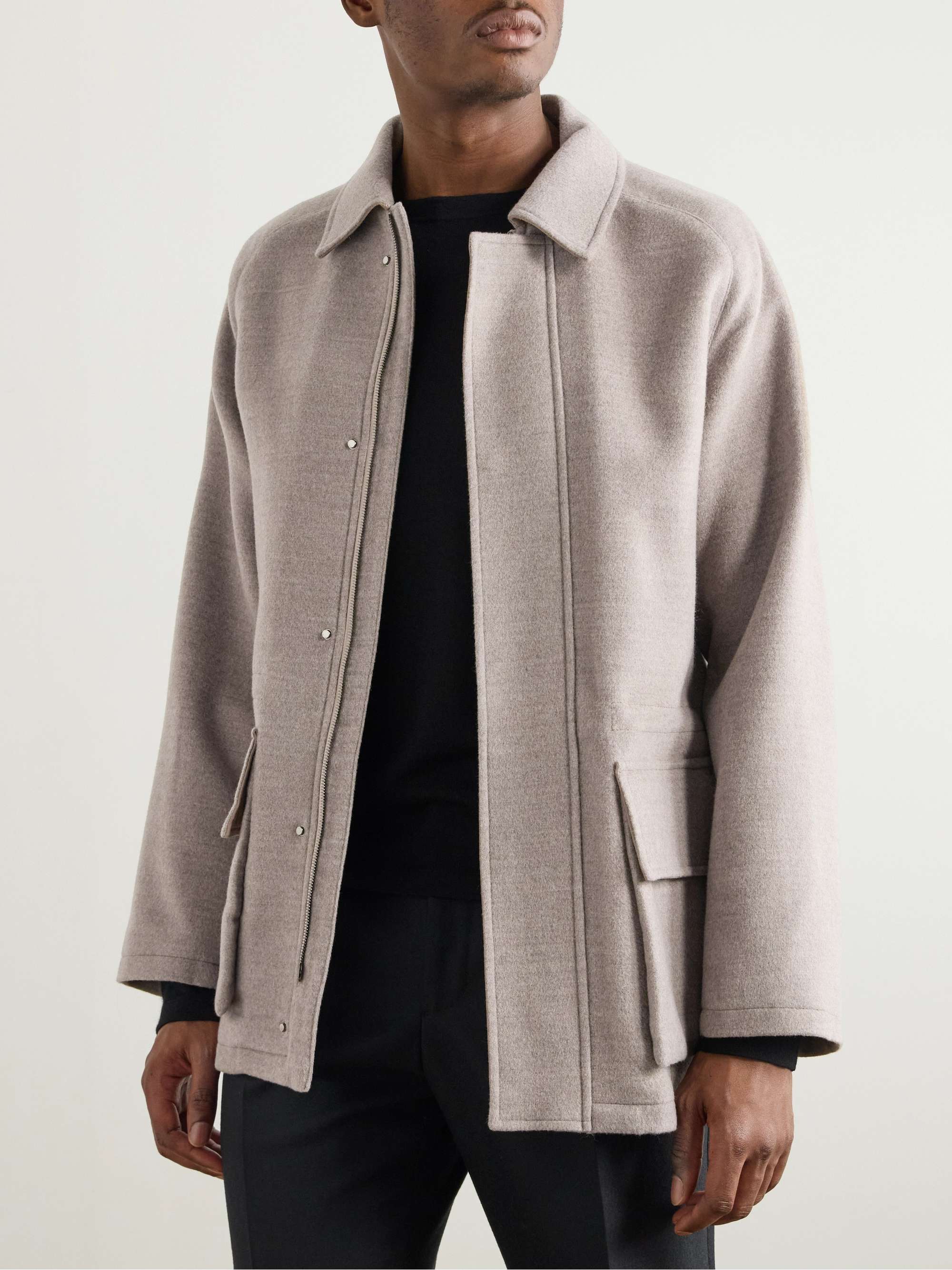 Brushed-Wool Jacket view