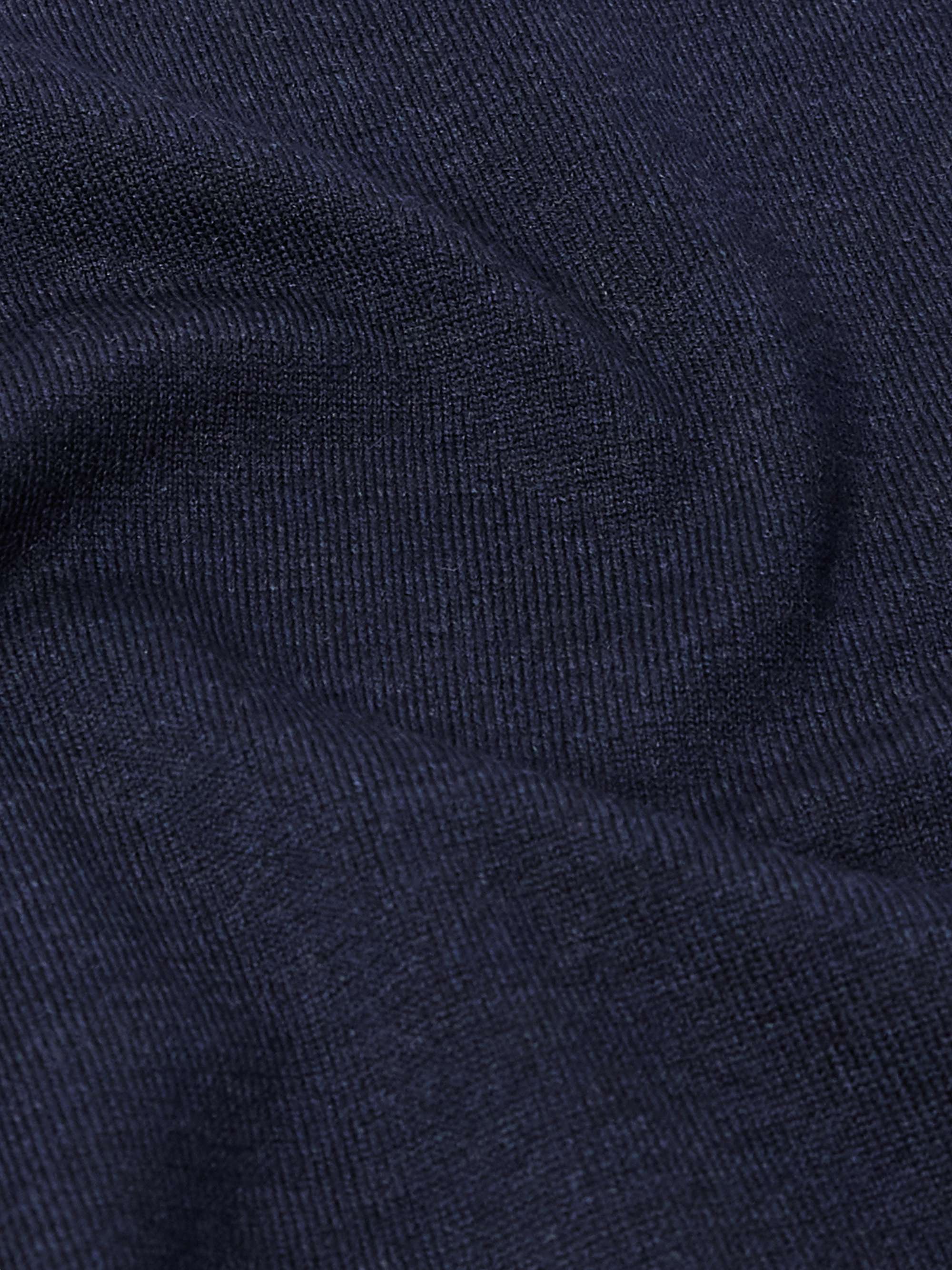 Wool-Blend Polo Shirt view