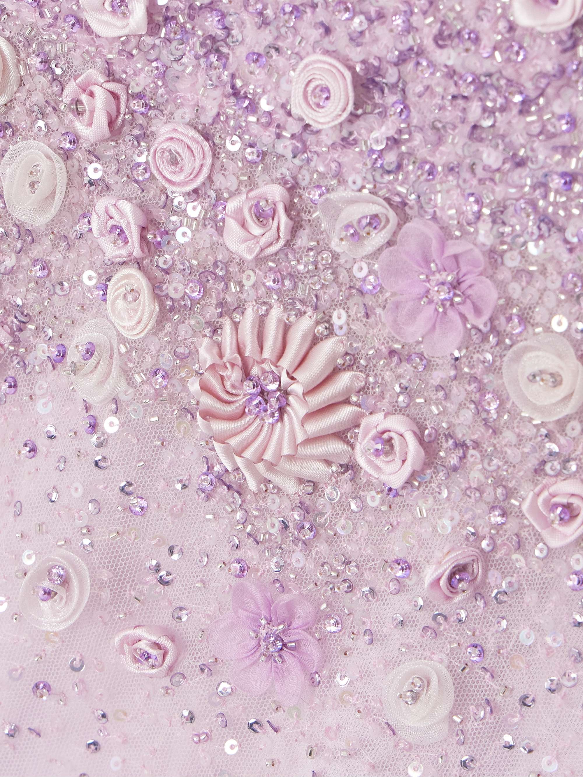 Embellished tulle gown view