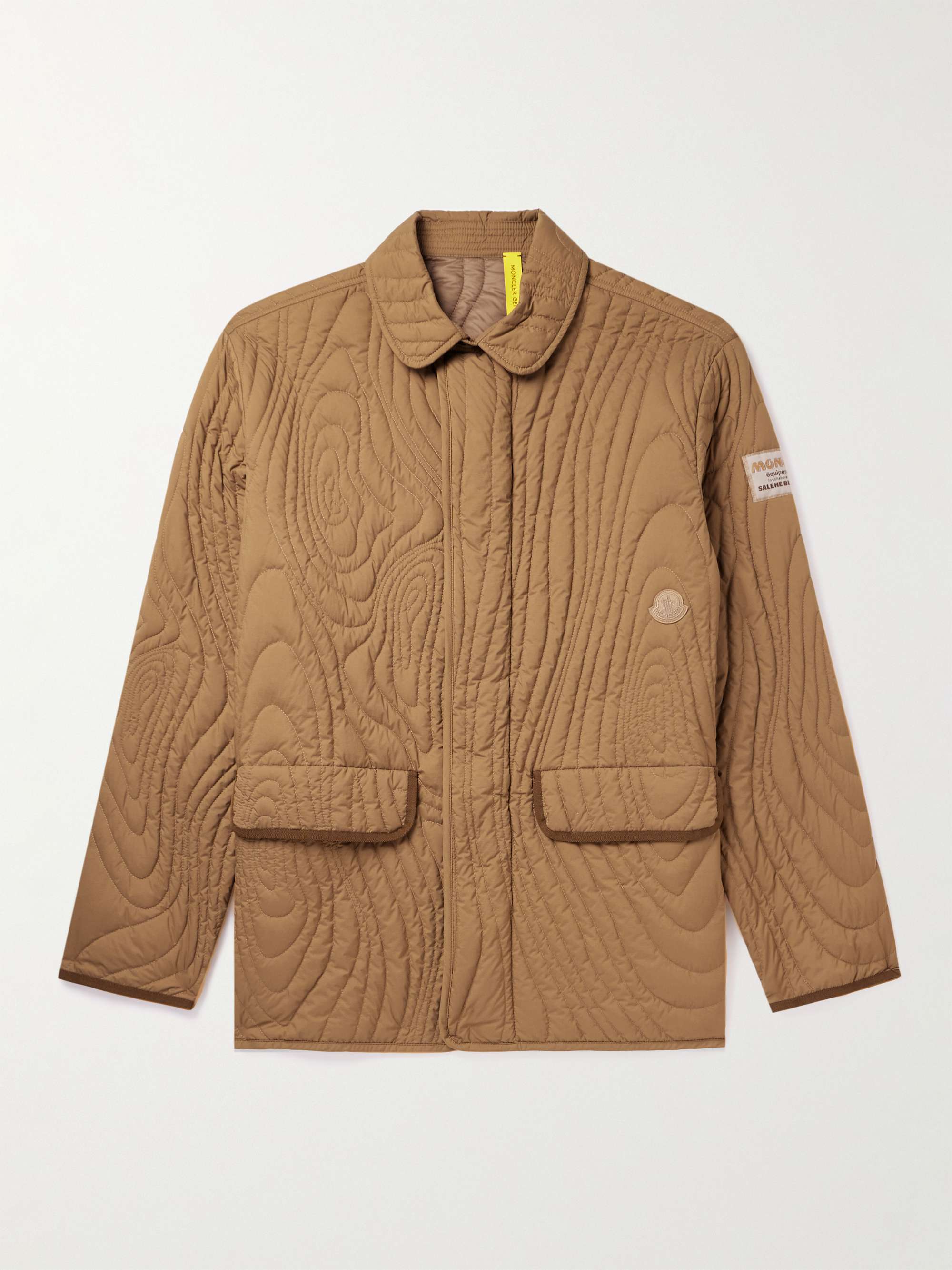 + Salehe Bembury Harter-Heighway Quilted Shell Down Jacket hero visual