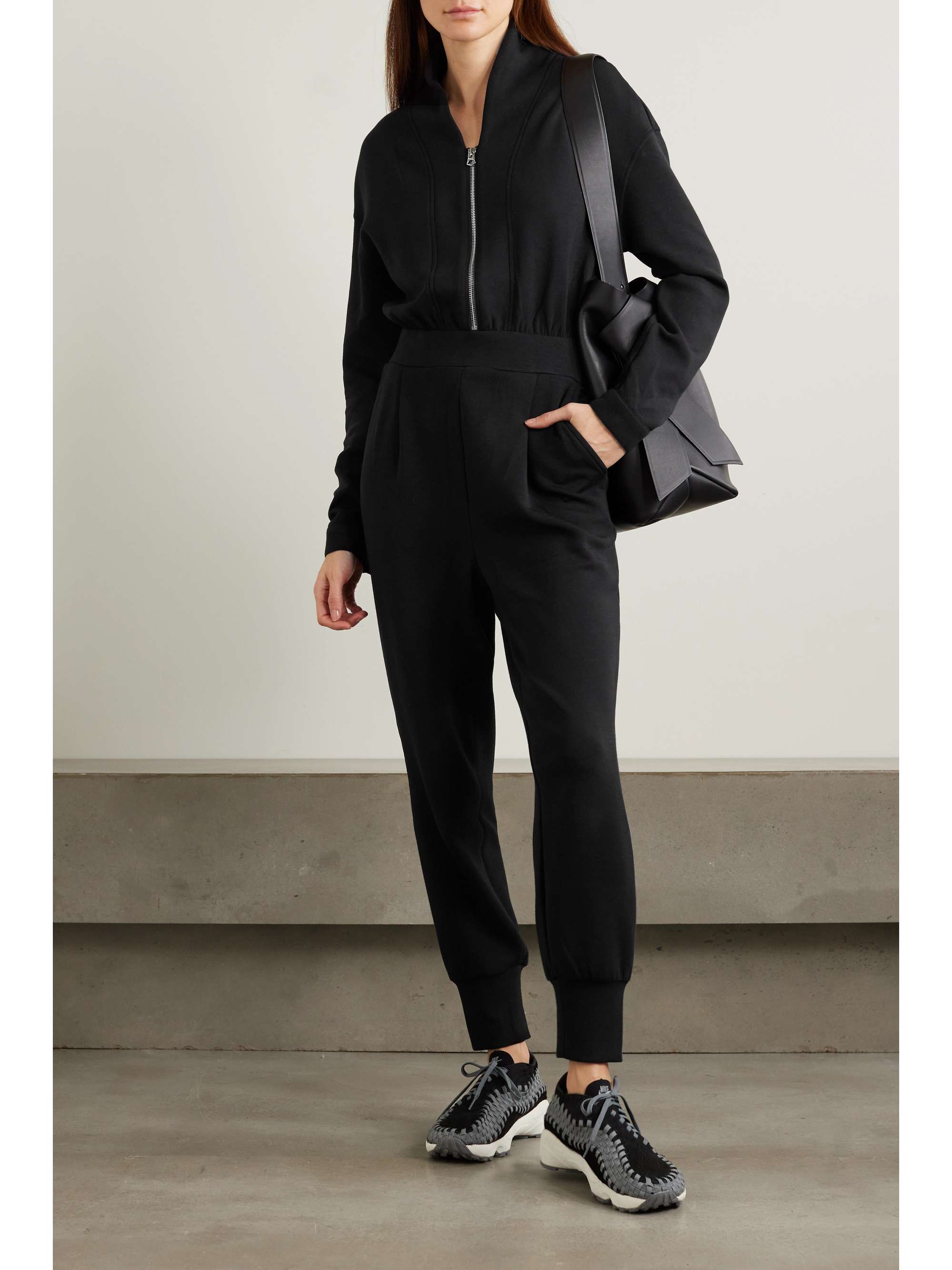 Talia stretch-jersey jumpsuit view