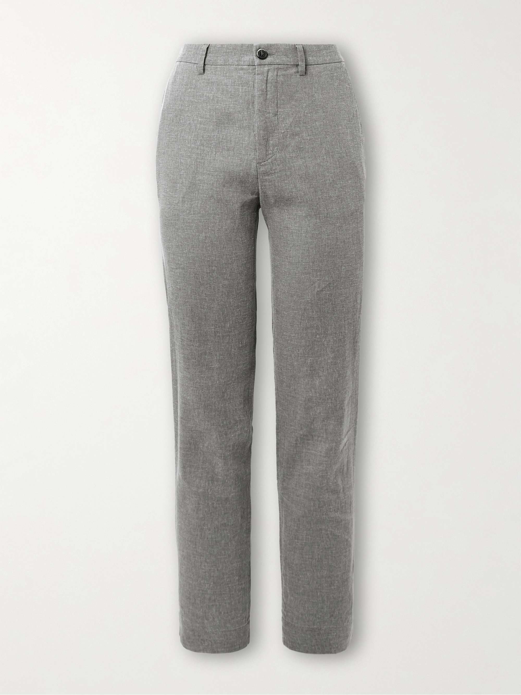 Pinco Tapered Linen-Blend Trousers hero visual