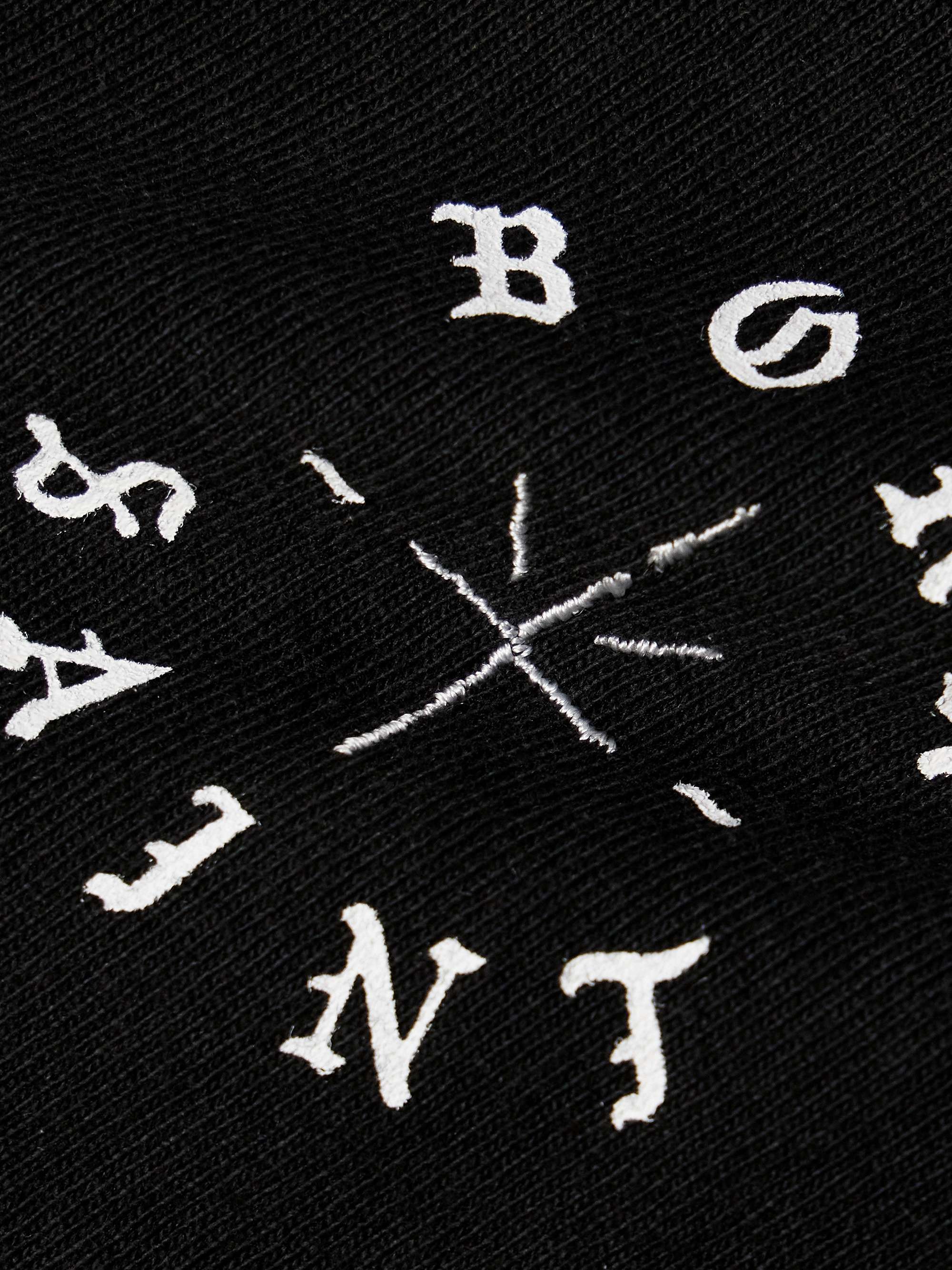 + Born X Raised Logo-Print Embroidered Cotton-Jersey T-Shirt view