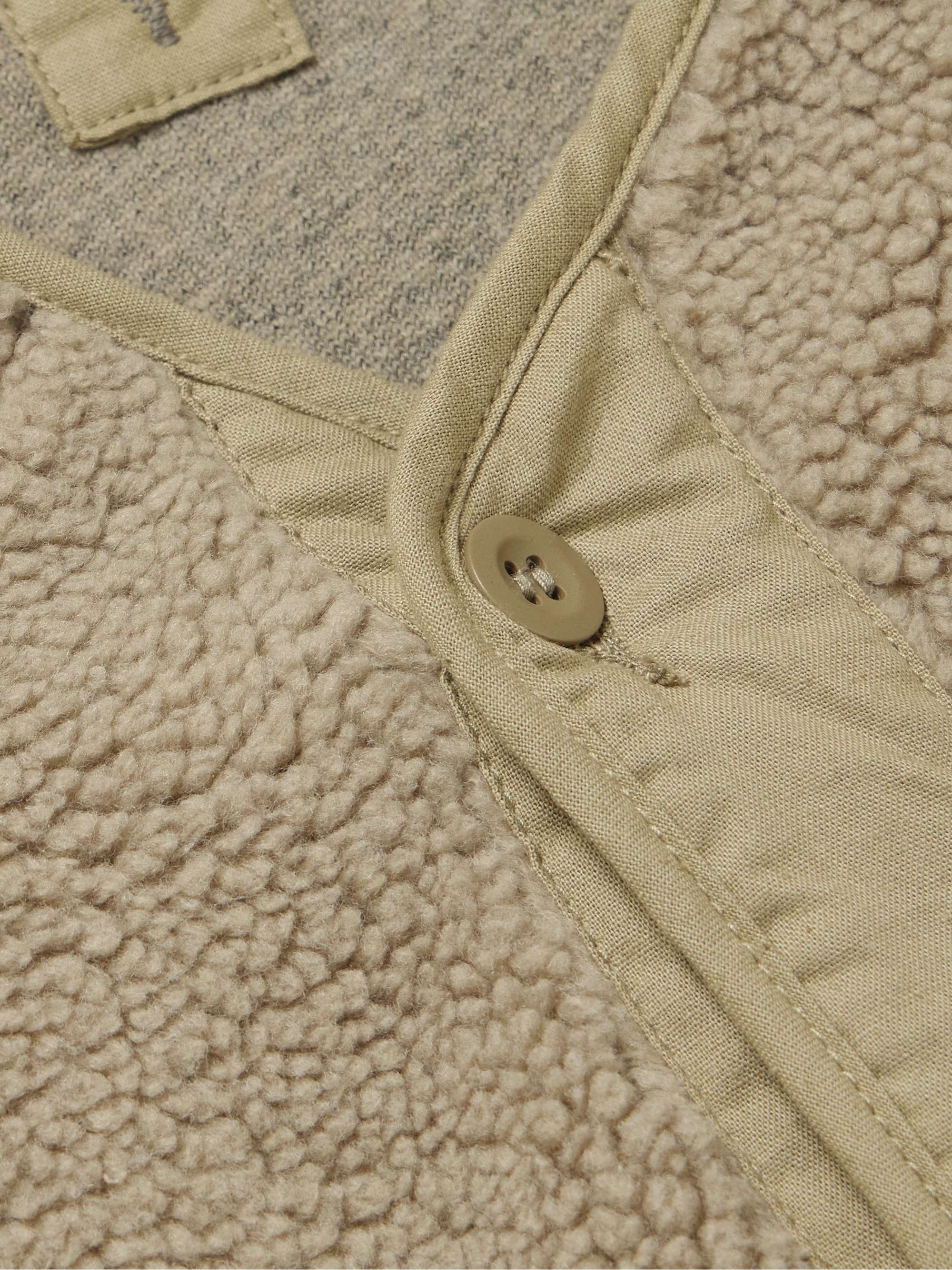 M-65 Fish Tail Cotton-Blend Fleece, Shell and Canvas Jacket view